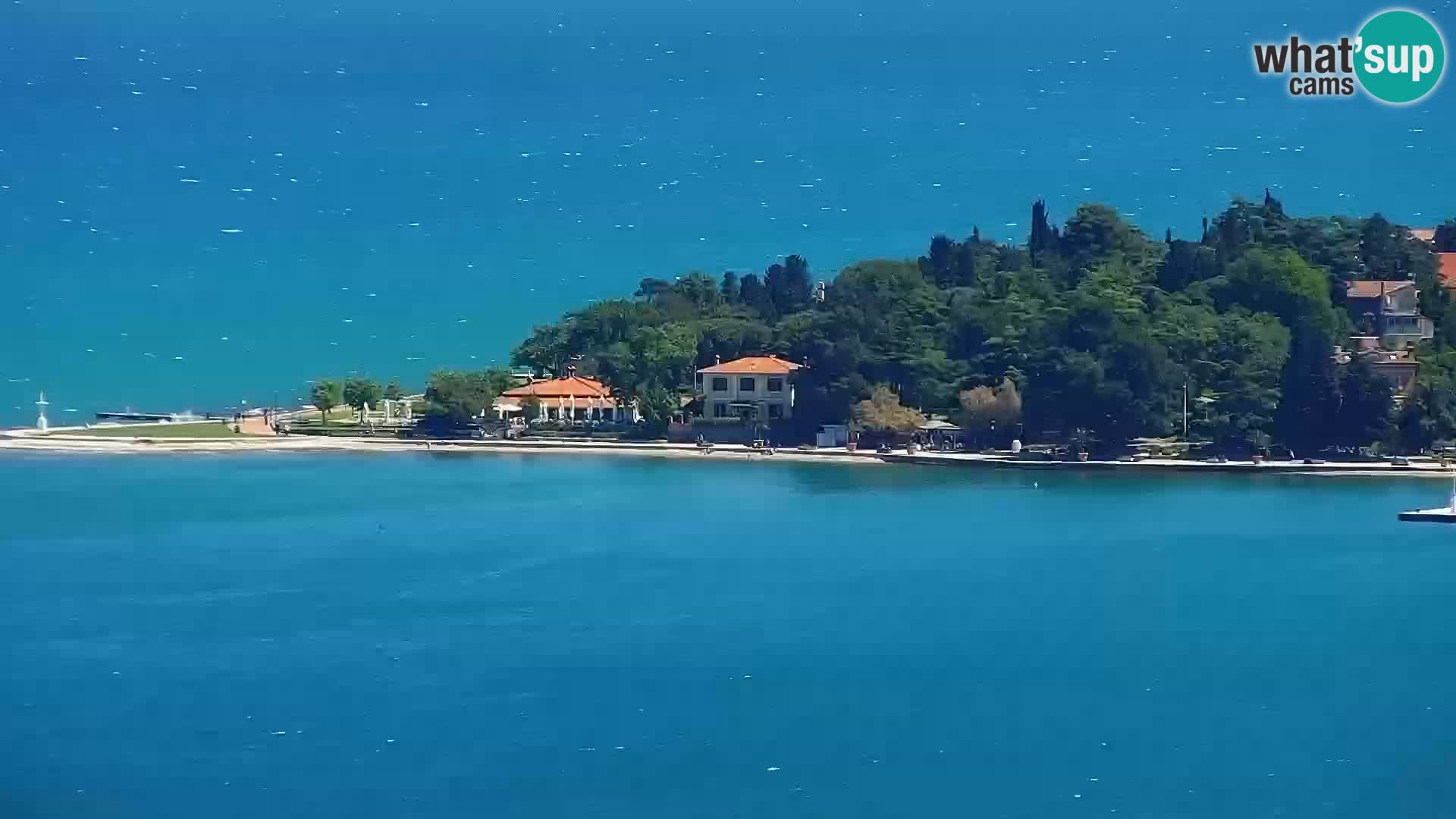 Web Kamera Izola – plaža San Simon