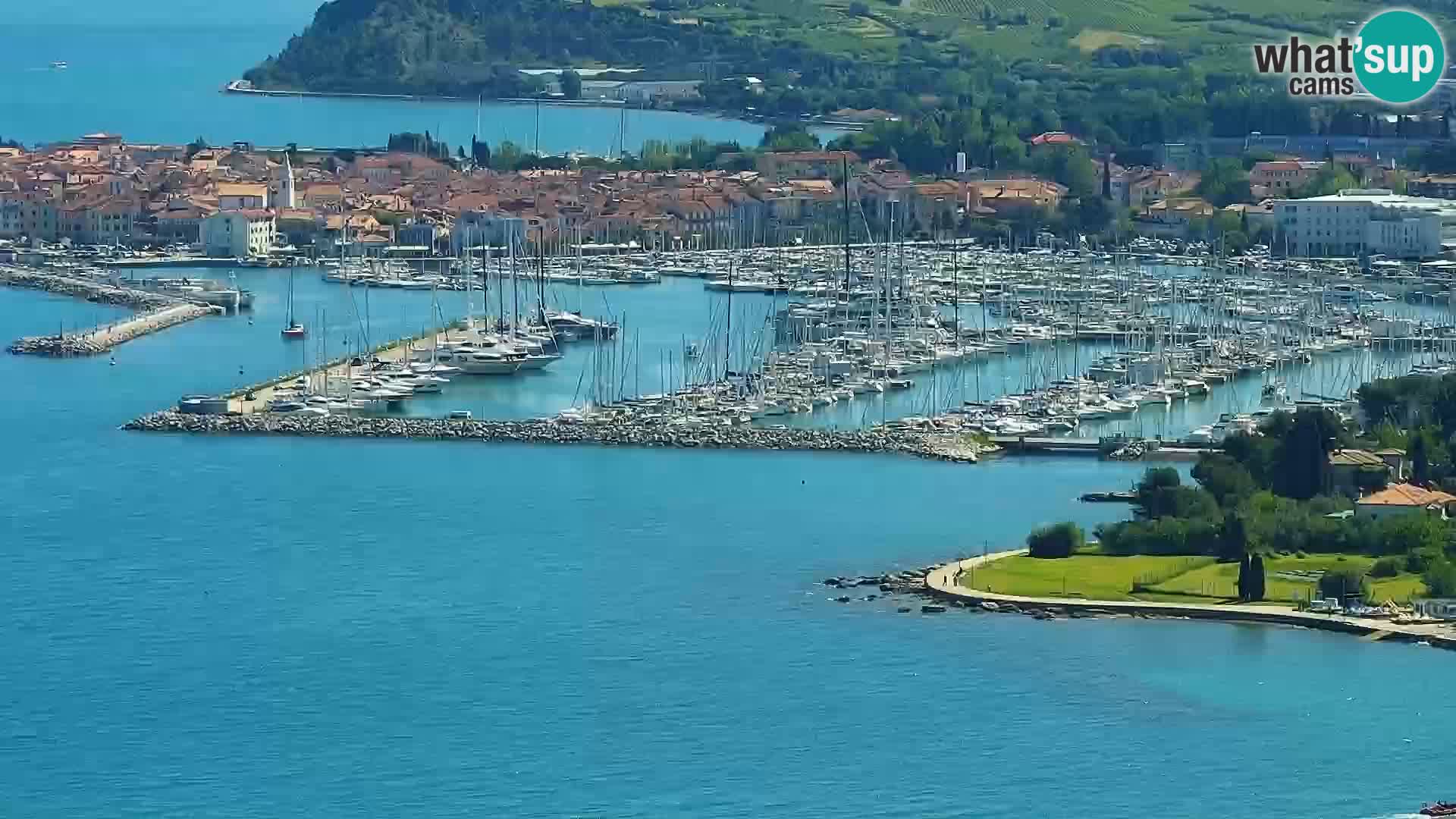 Spletna kamera Izola – plaža San Simon