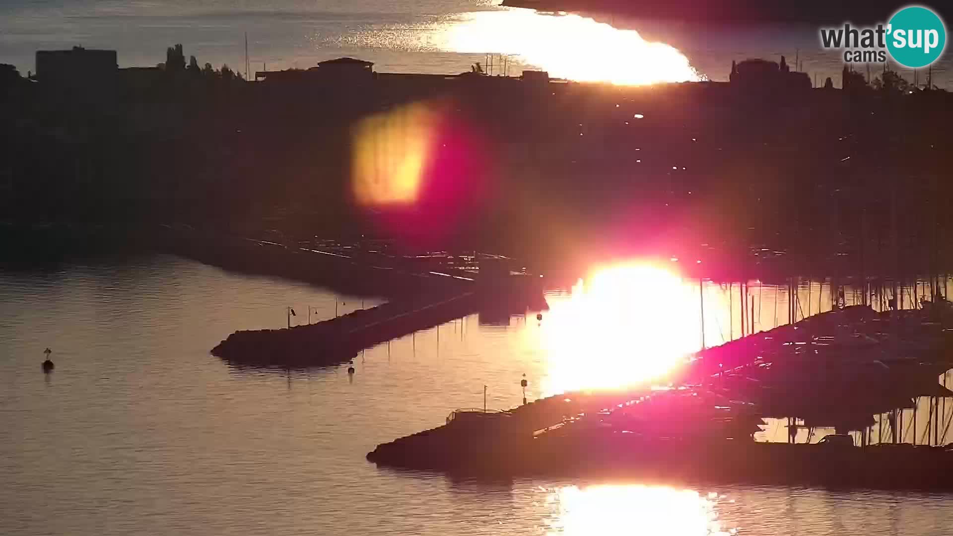 Webcam live Isola – spiaggia San Simone