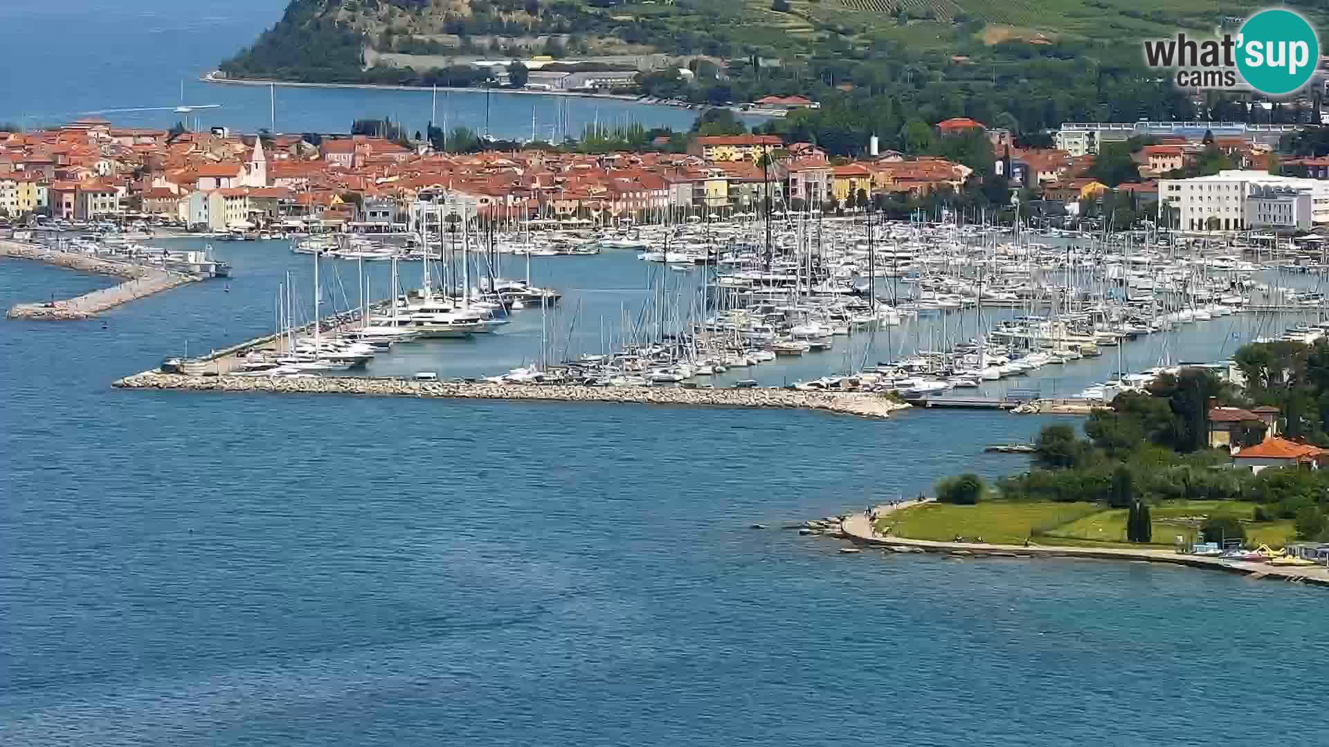 Webcam Izola – Live streaming from San Simon beach
