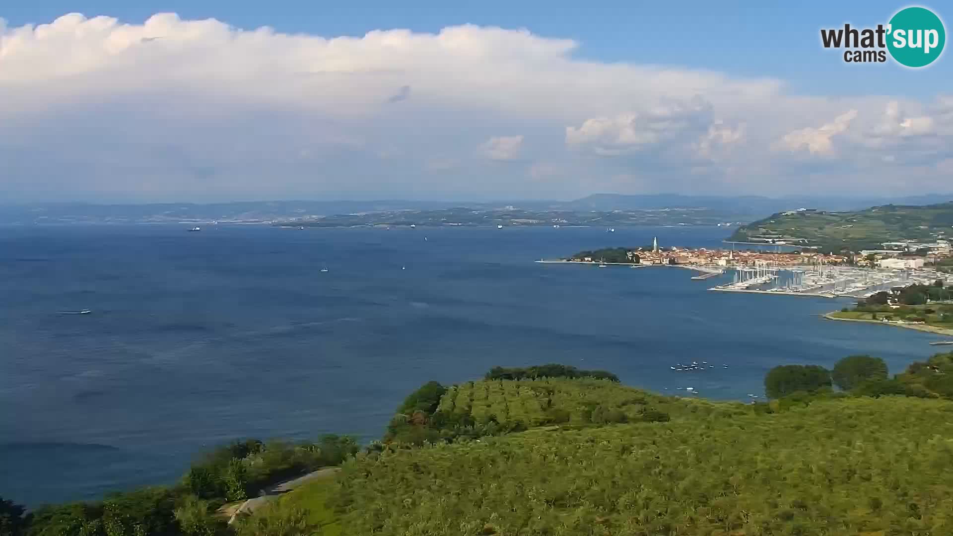 Webcam Izola – Live streaming from San Simon beach