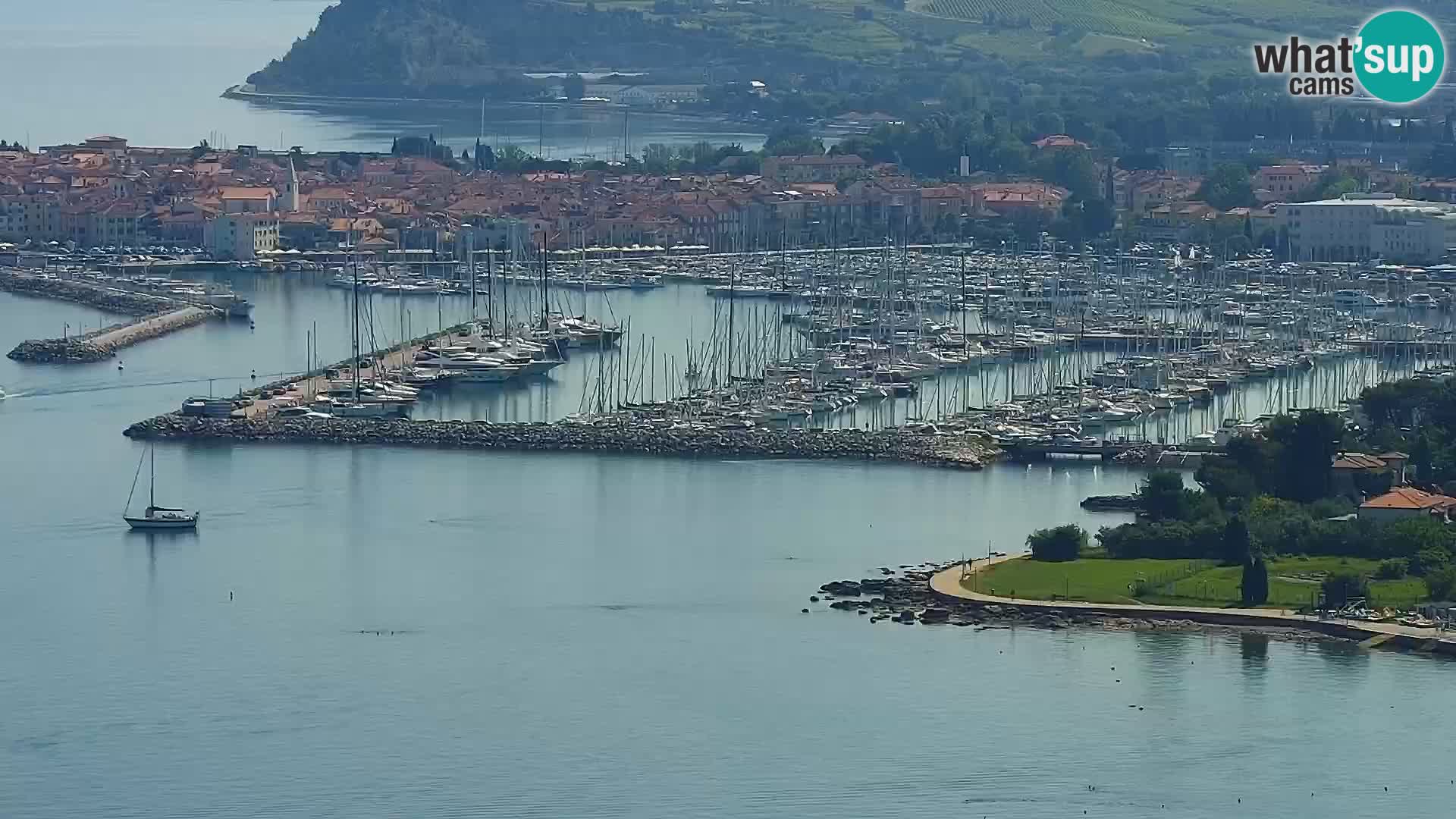 Webcam Izola – Live streaming from San Simon beach