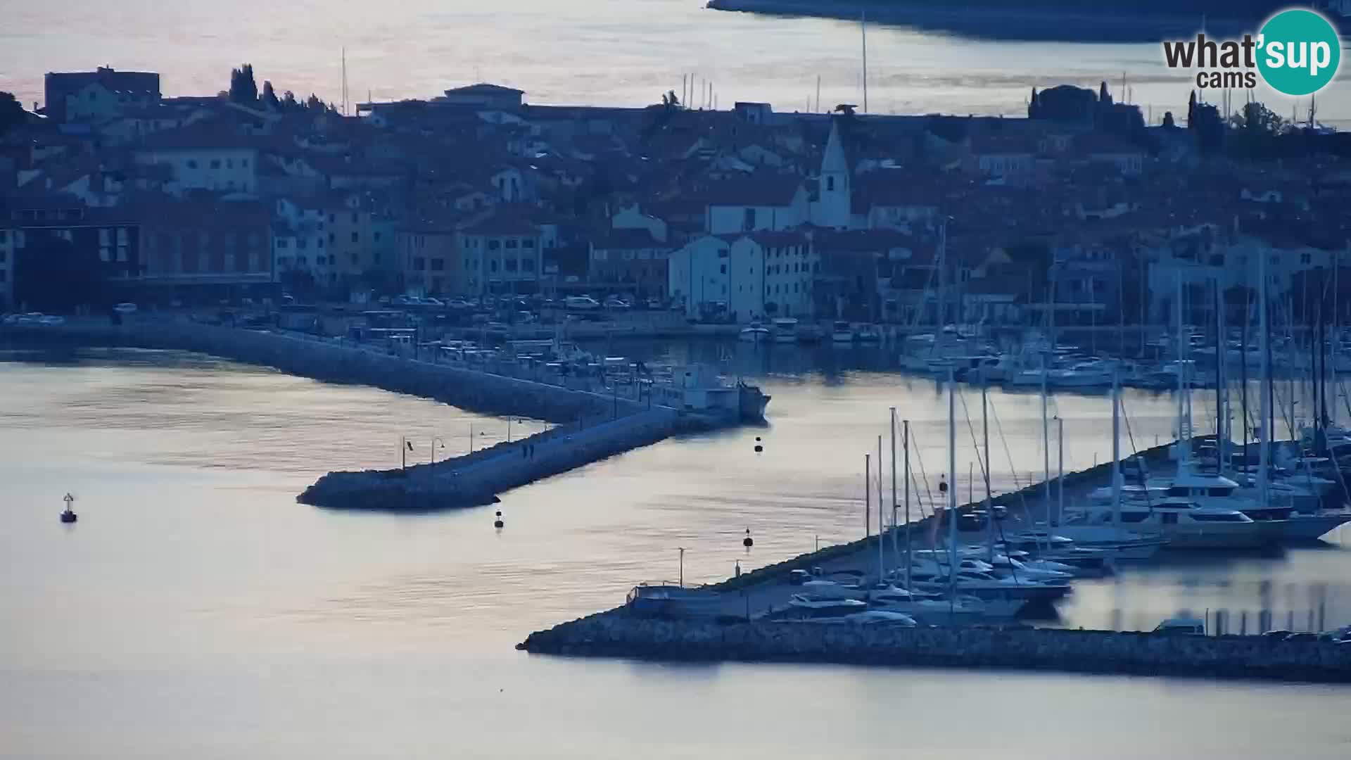 Webcam live Isola – spiaggia San Simone