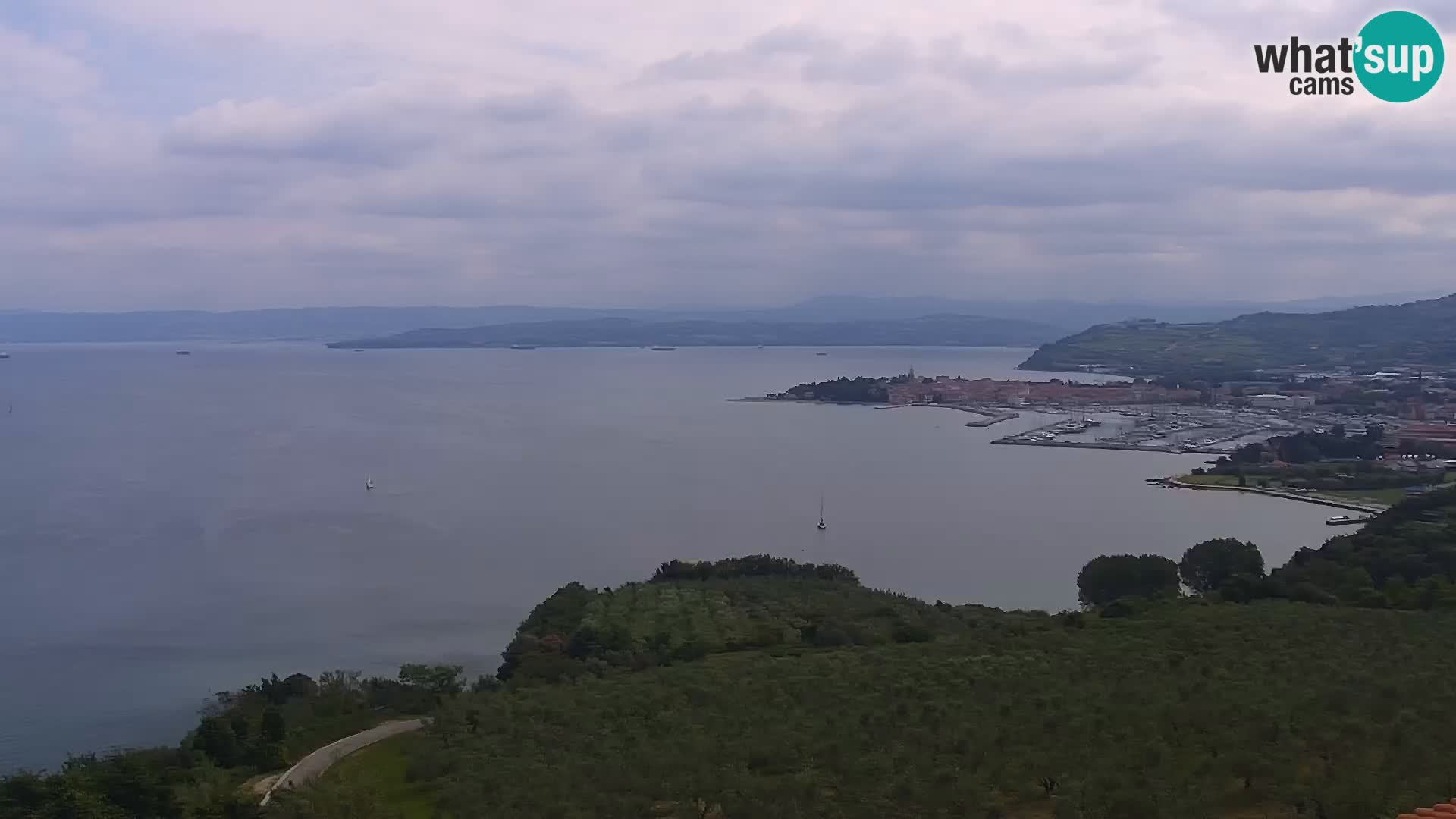 Webcam Izola – plage San Simon