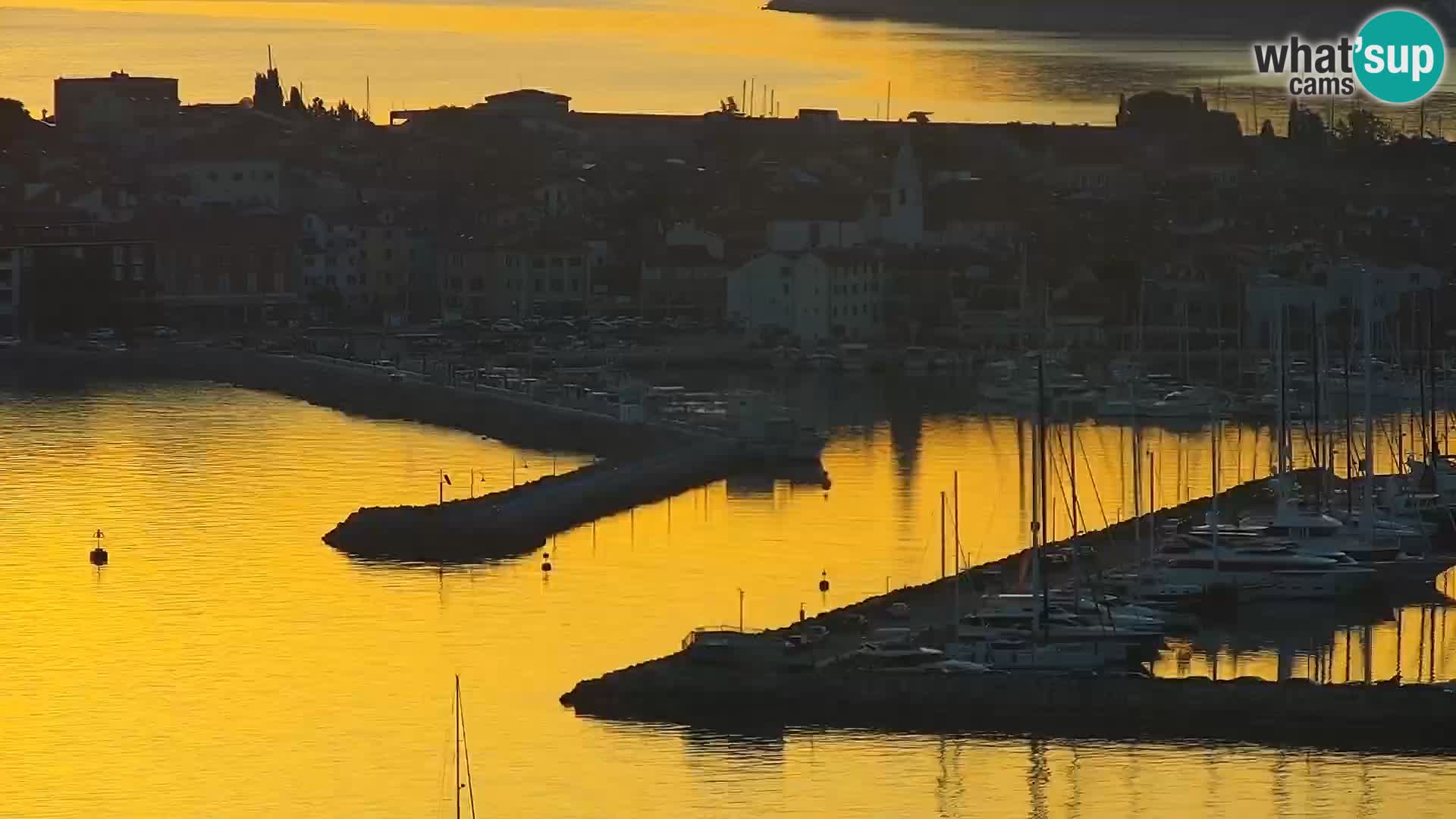Web Kamera Izola – plaža San Simon