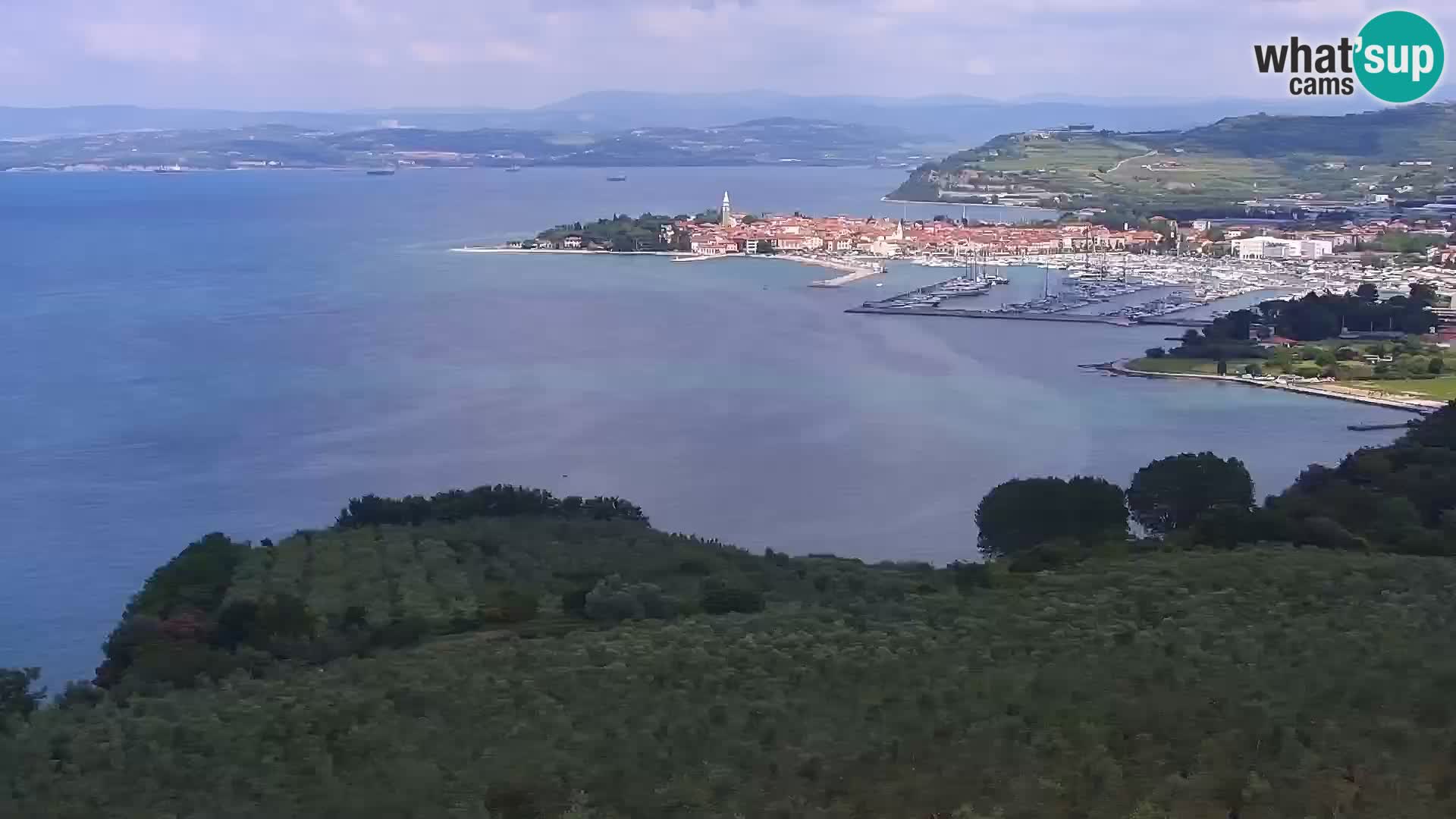 Izola webcam – Herrliche Aussicht von Belvedere Hotels