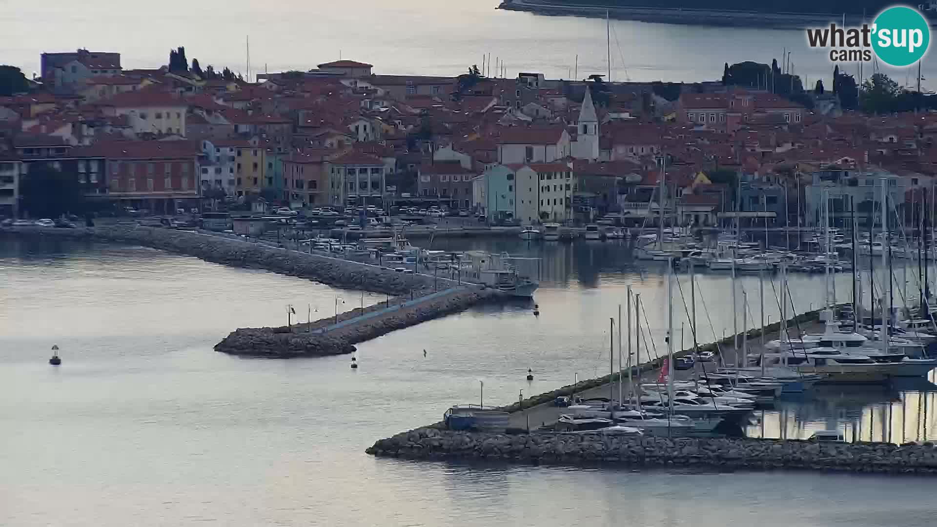 Webcam Izola – plage San Simon