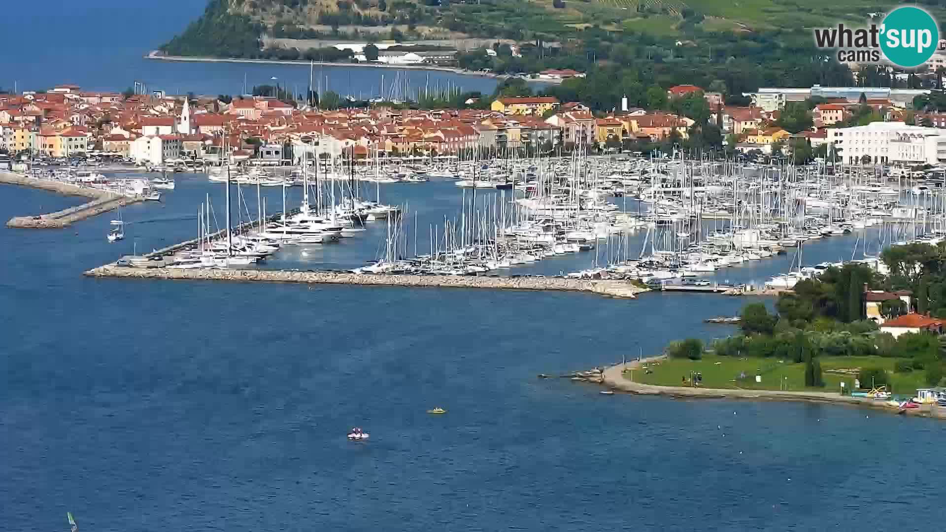 Webcam Izola – plage San Simon