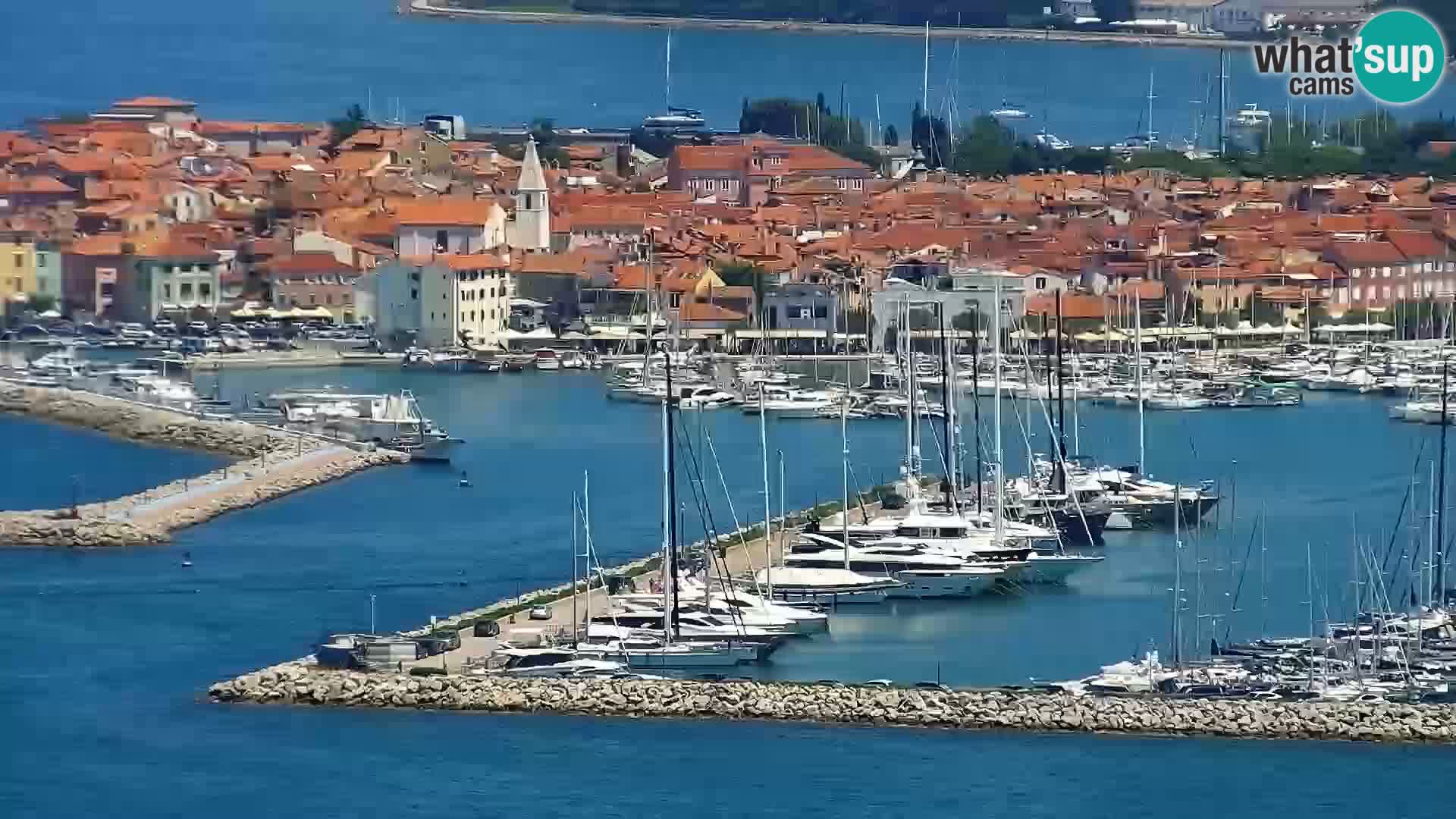 Webcam Izola – Live streaming from San Simon beach