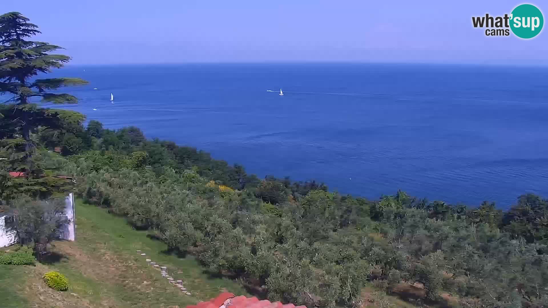 Izola webcam – Herrliche Aussicht von Belvedere Hotels