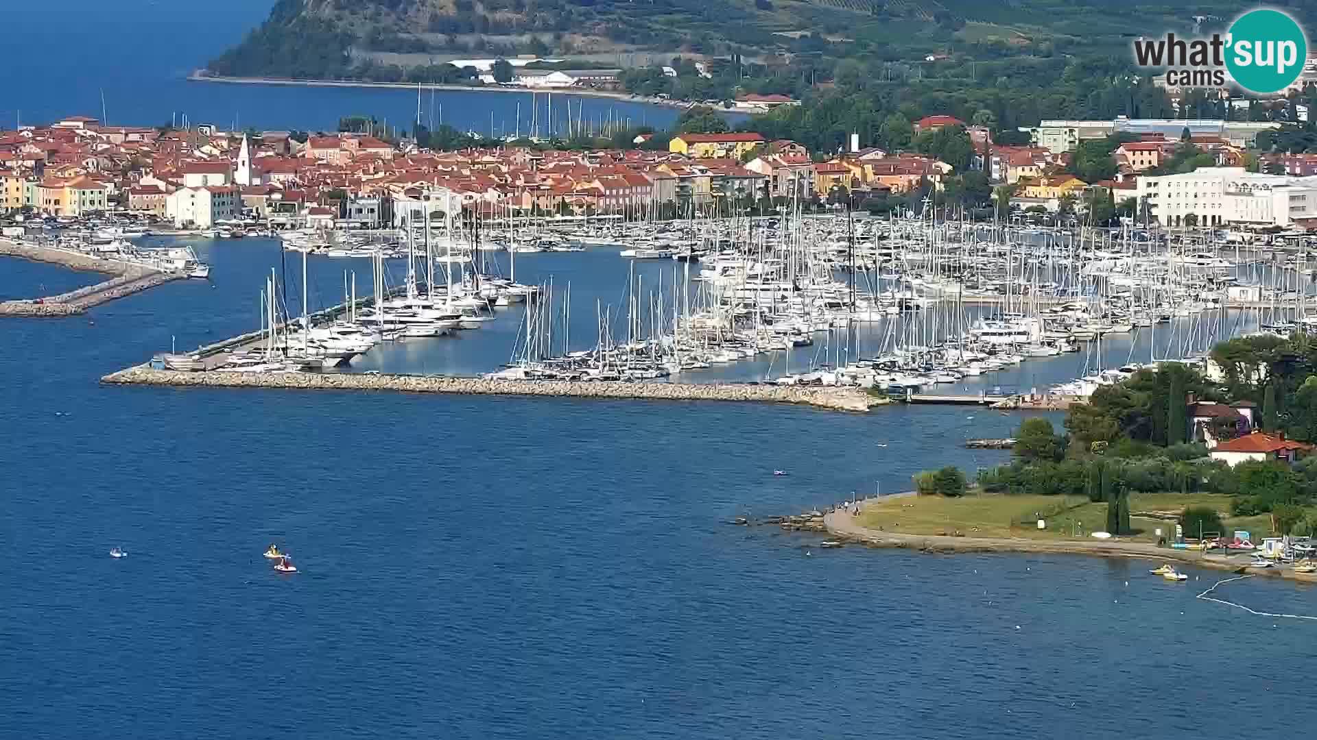 Izola webcam – Herrliche Aussicht von Belvedere Hotels