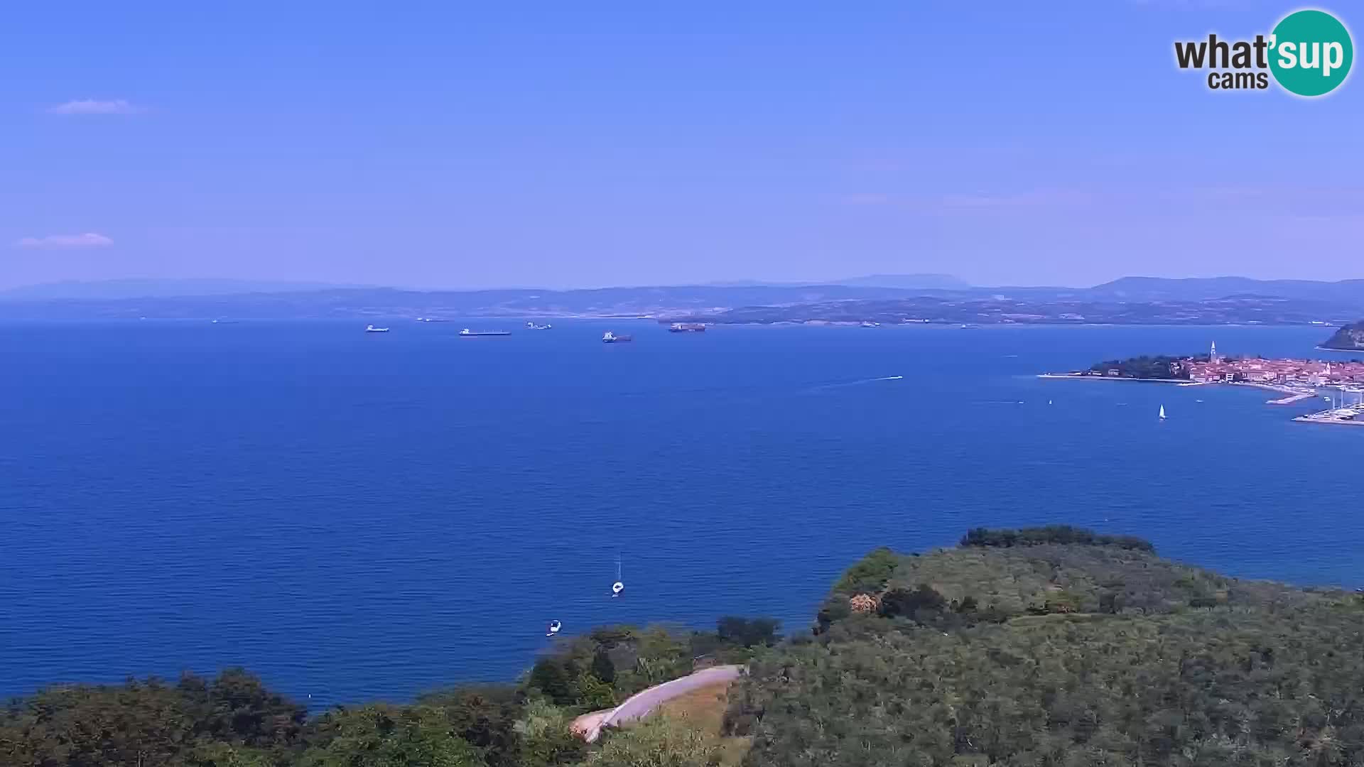 Webcam live Izola – strand San Simon
