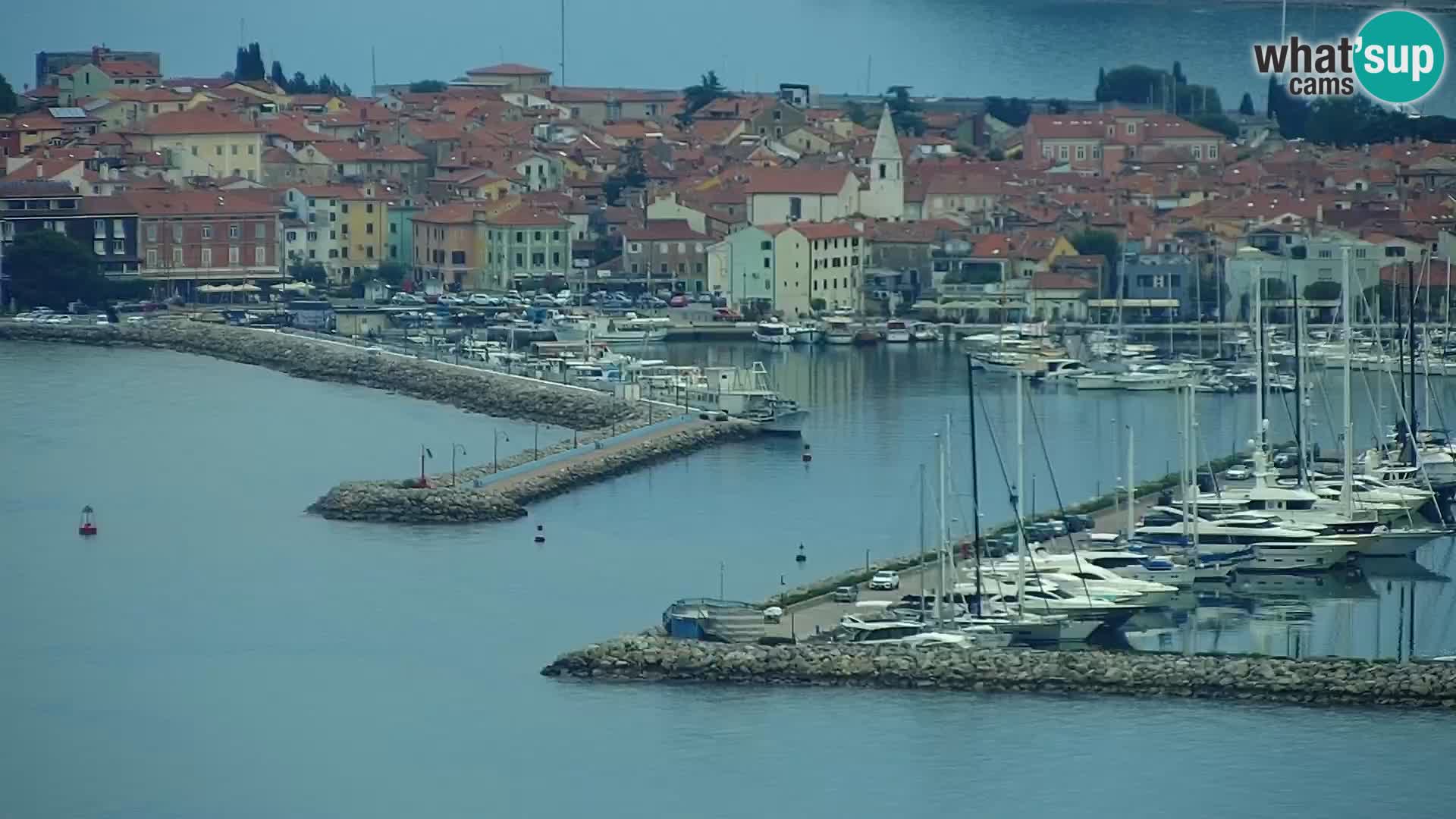 Webcam Izola – plage San Simon