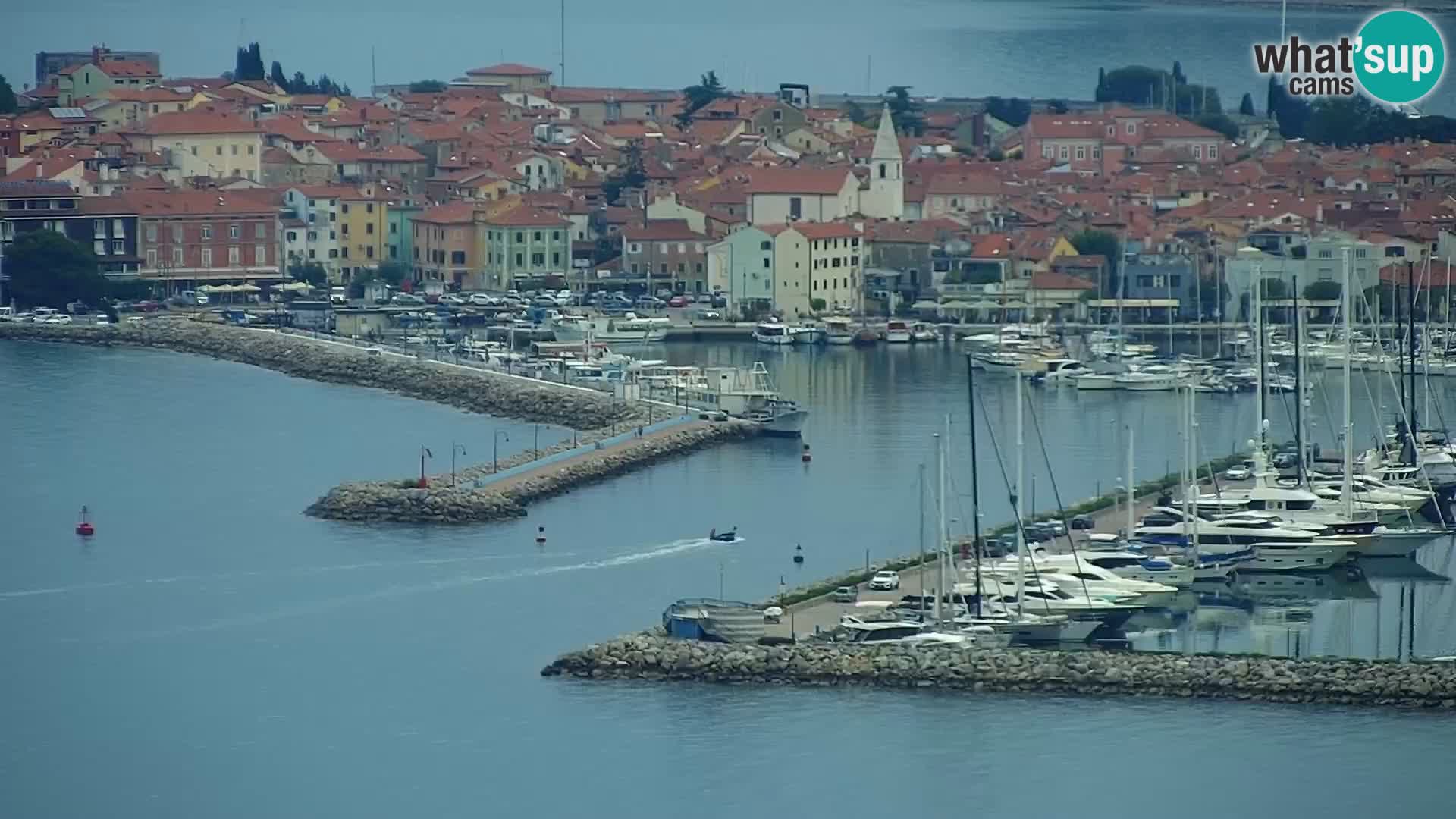 Webcam live Isola – spiaggia San Simone