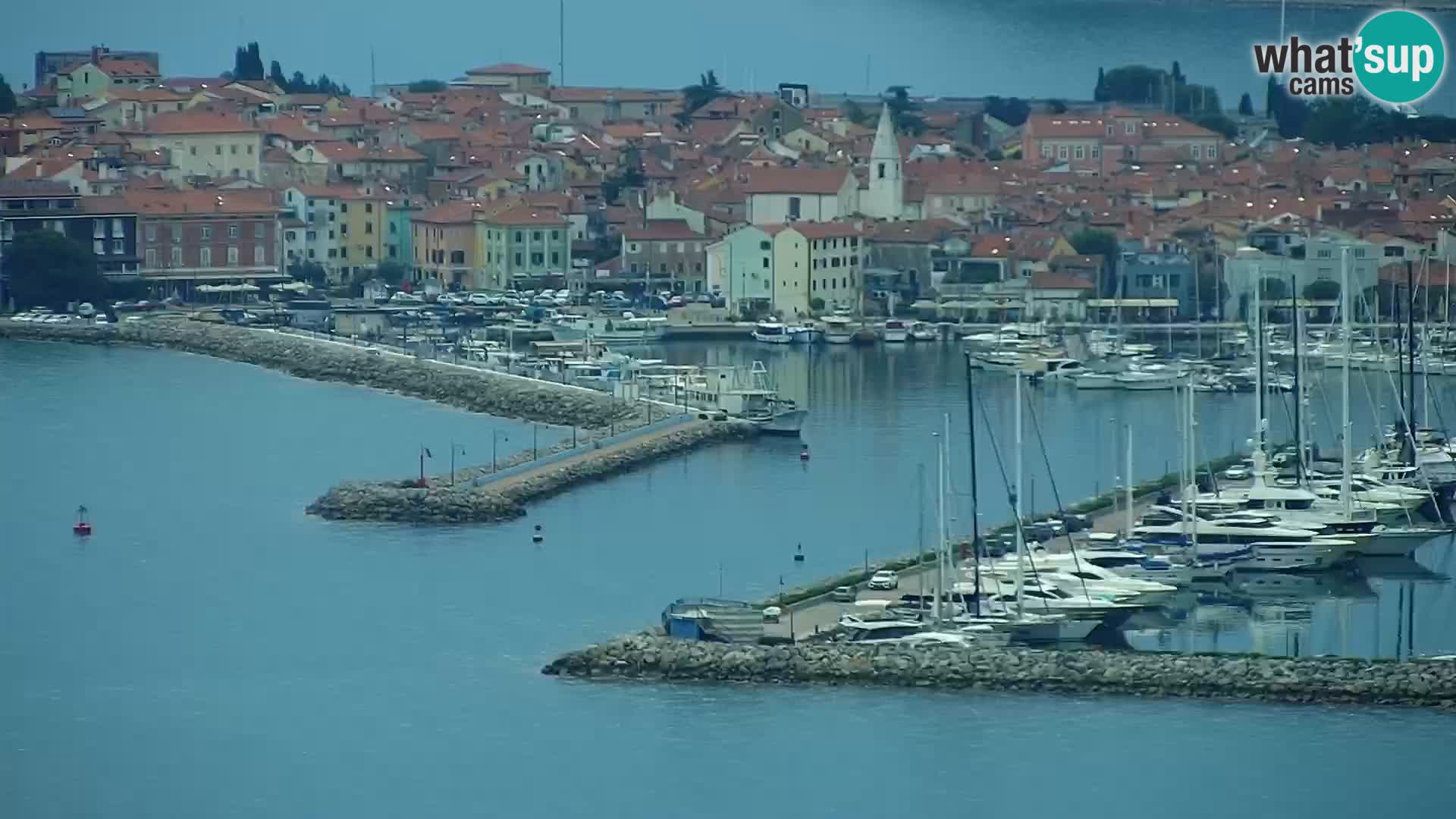 Webcam Izola – Live streaming from San Simon beach