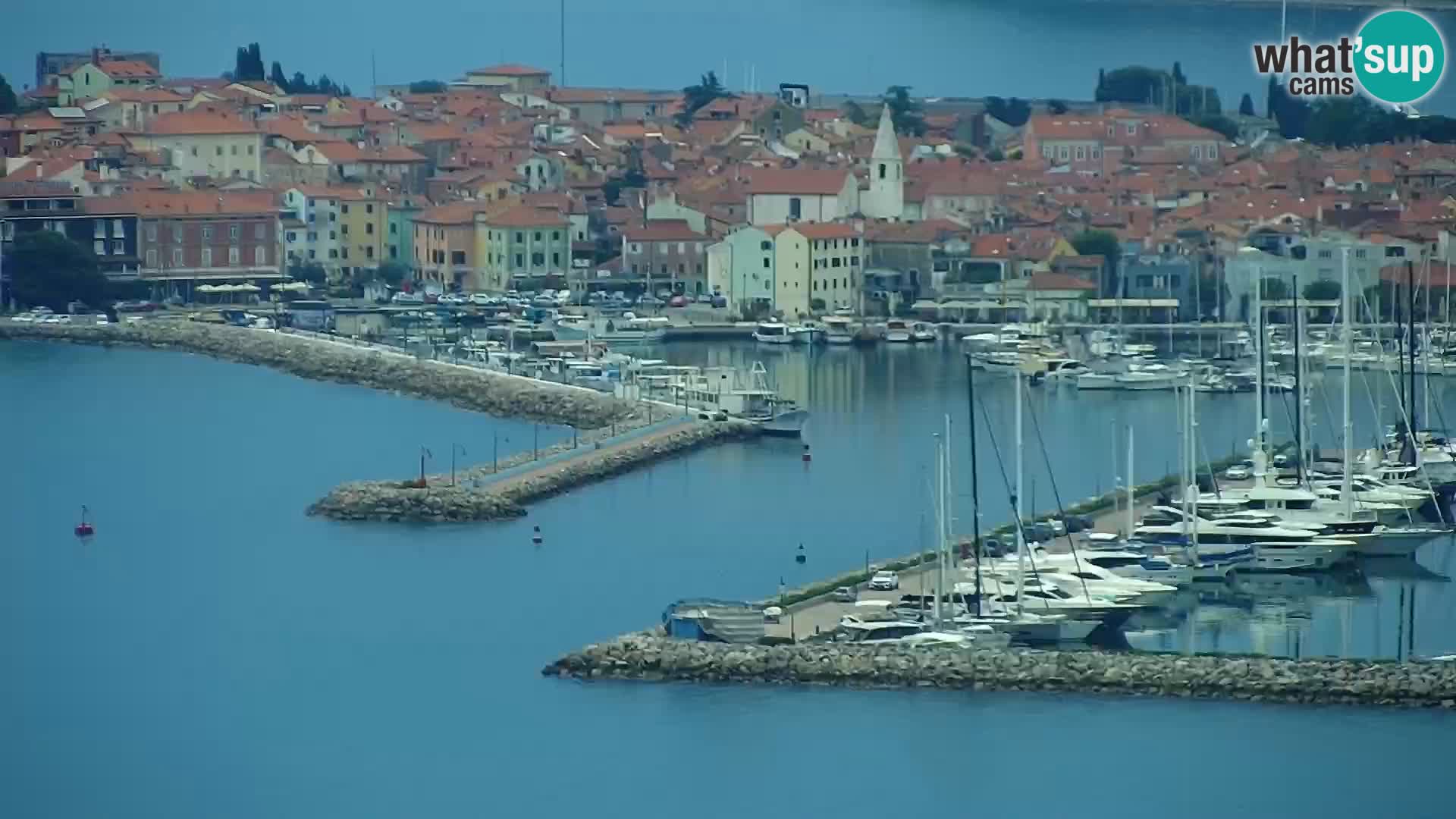 Izola webcam – Herrliche Aussicht von Belvedere Hotels