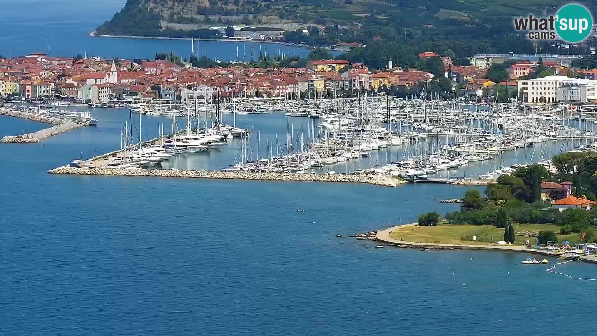 Webcam Izola – Live streaming from San Simon beach
