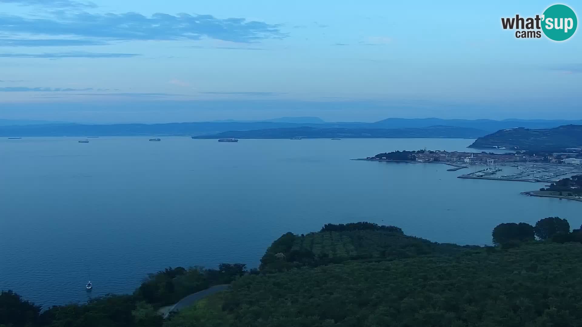 Web Kamera Izola – plaža San Simon