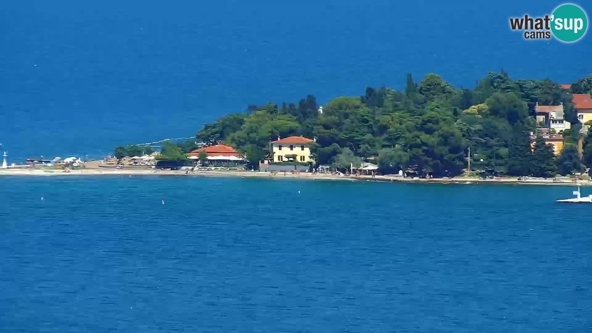 Spletna kamera Izola – plaža San Simon
