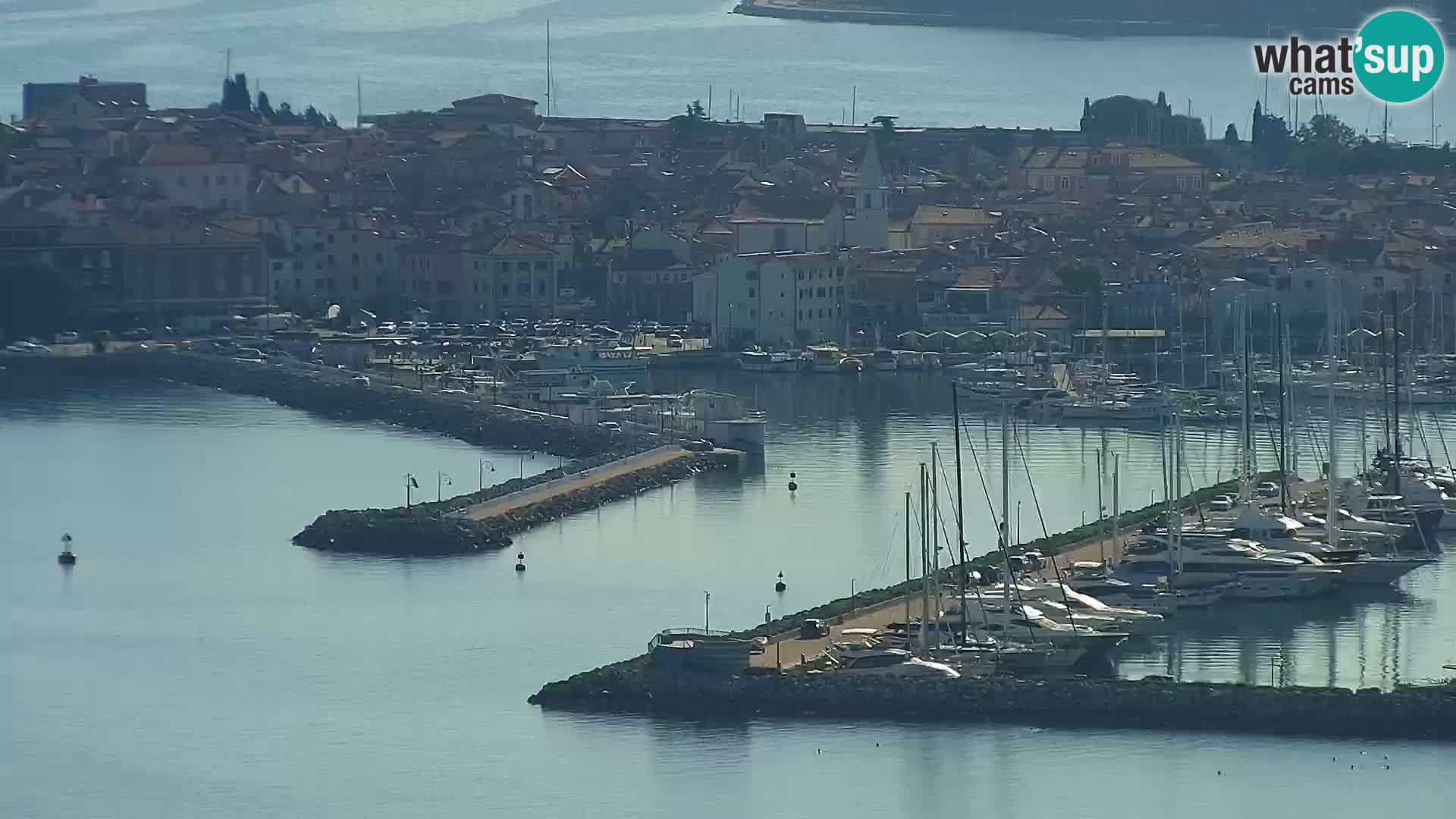Webcam Izola – plage San Simon