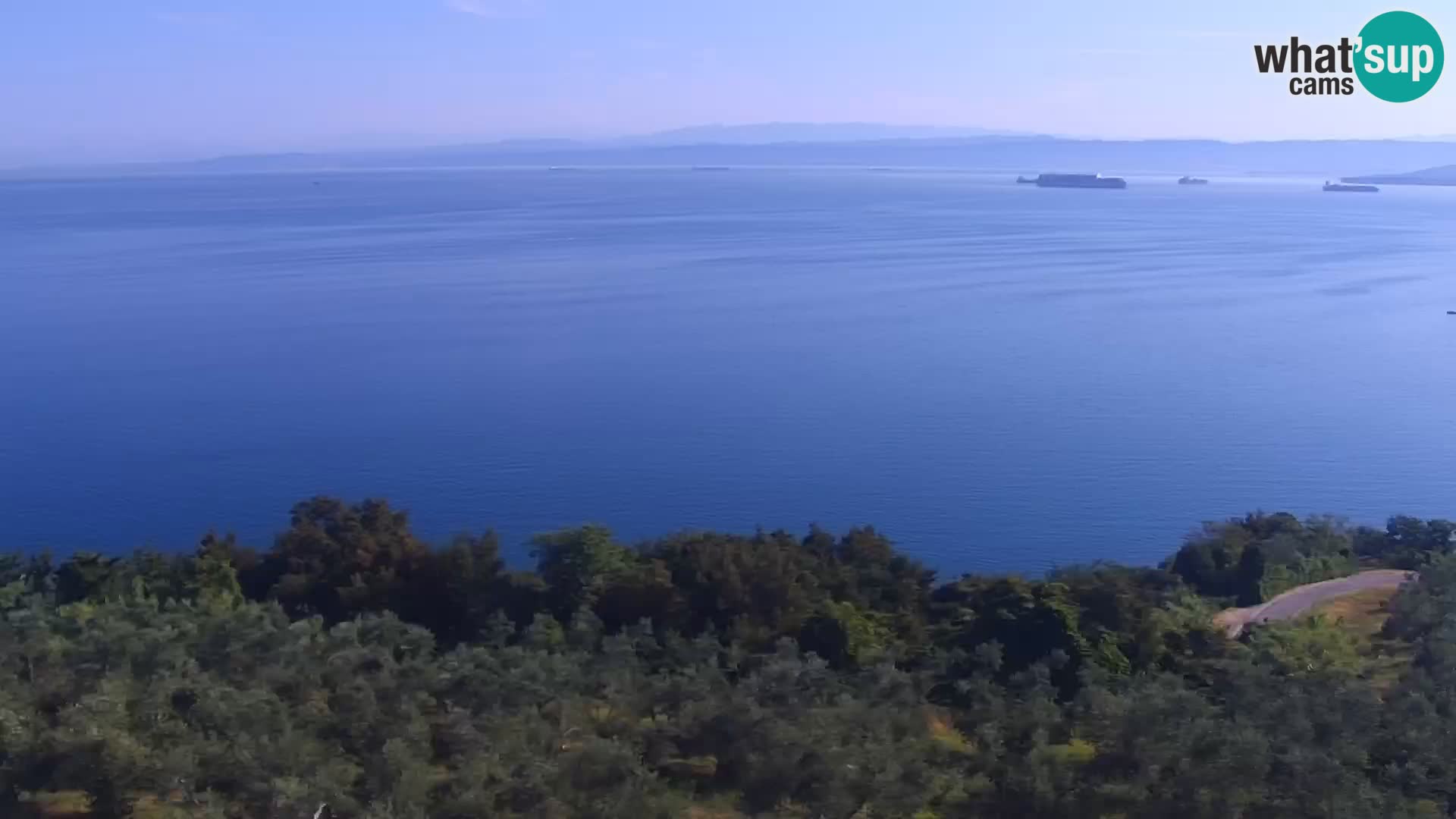 Webcam live Isola – spiaggia San Simone