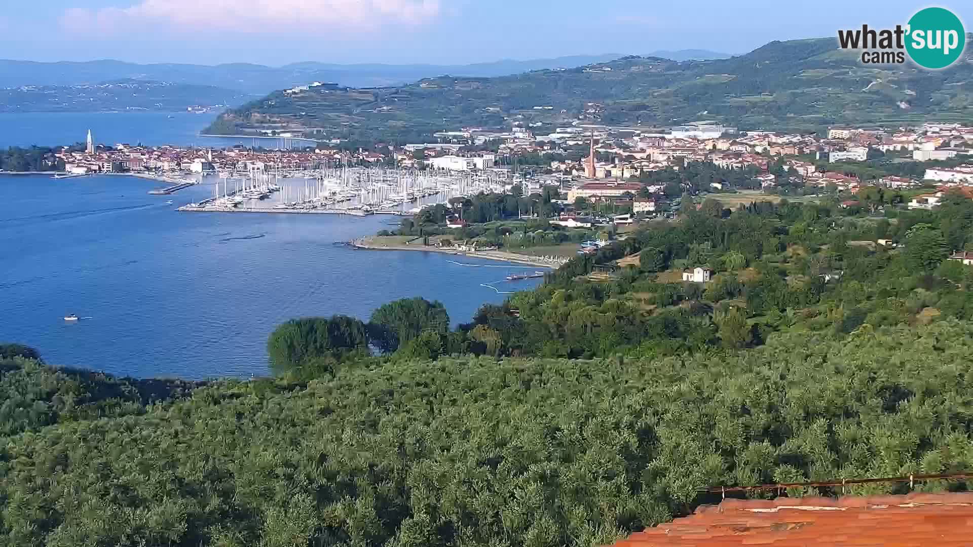 Izola web kamera – enkraten pogled  sa hotelov Belvedere