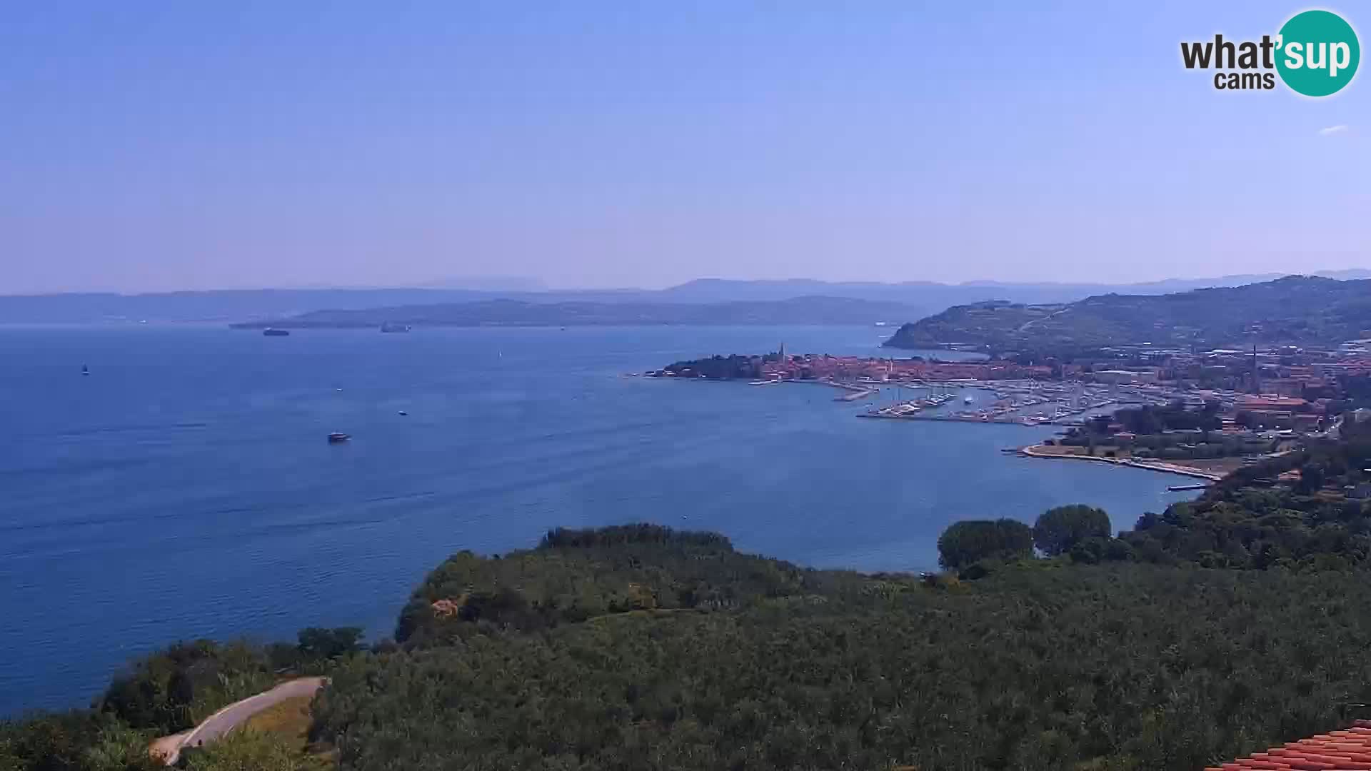Webcam Izola – Live streaming from San Simon beach