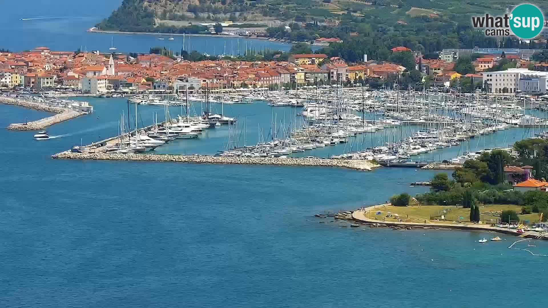 Izola webcam – Herrliche Aussicht von Belvedere Hotels
