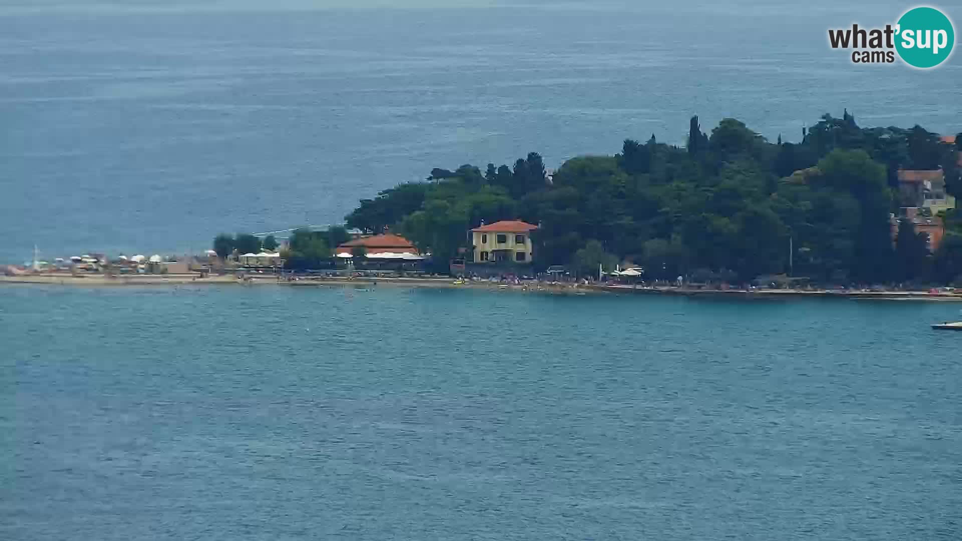 Spletna kamera Izola – plaža San Simon