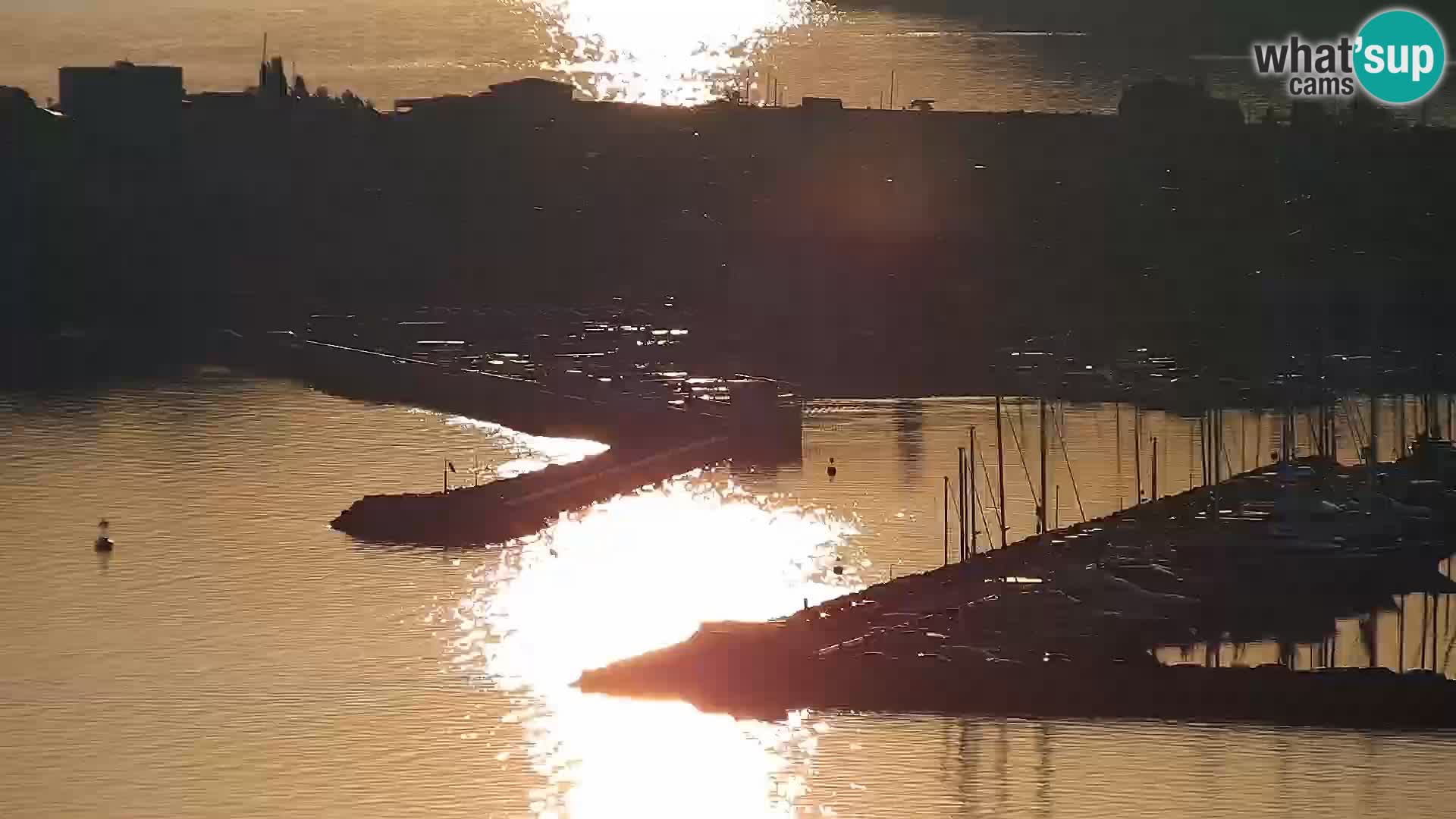 Spletna kamera Izola – plaža San Simon