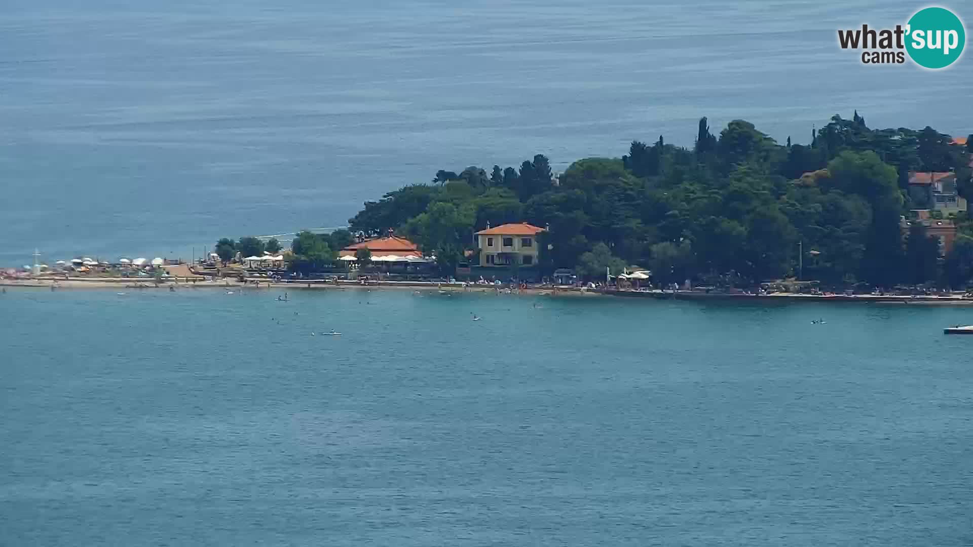 Spletna kamera Izola – plaža San Simon