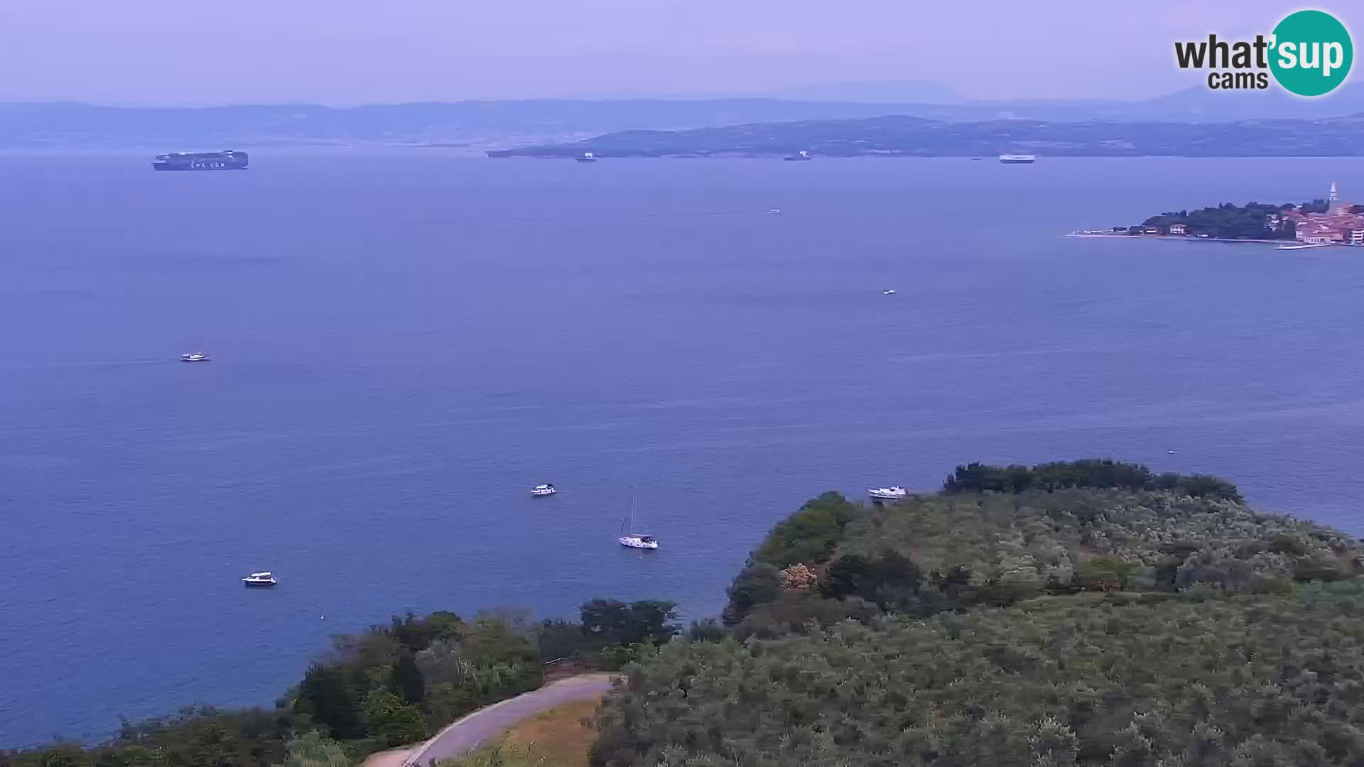 Web Kamera Izola – plaža San Simon