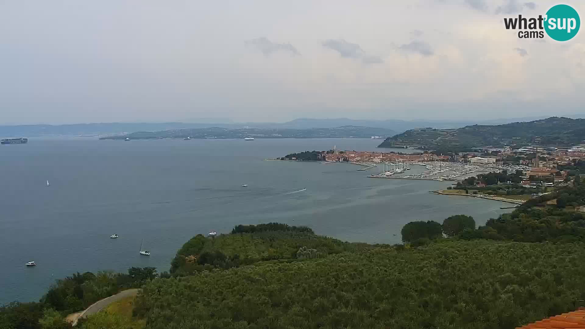 Webcam Izola – Live streaming from San Simon beach