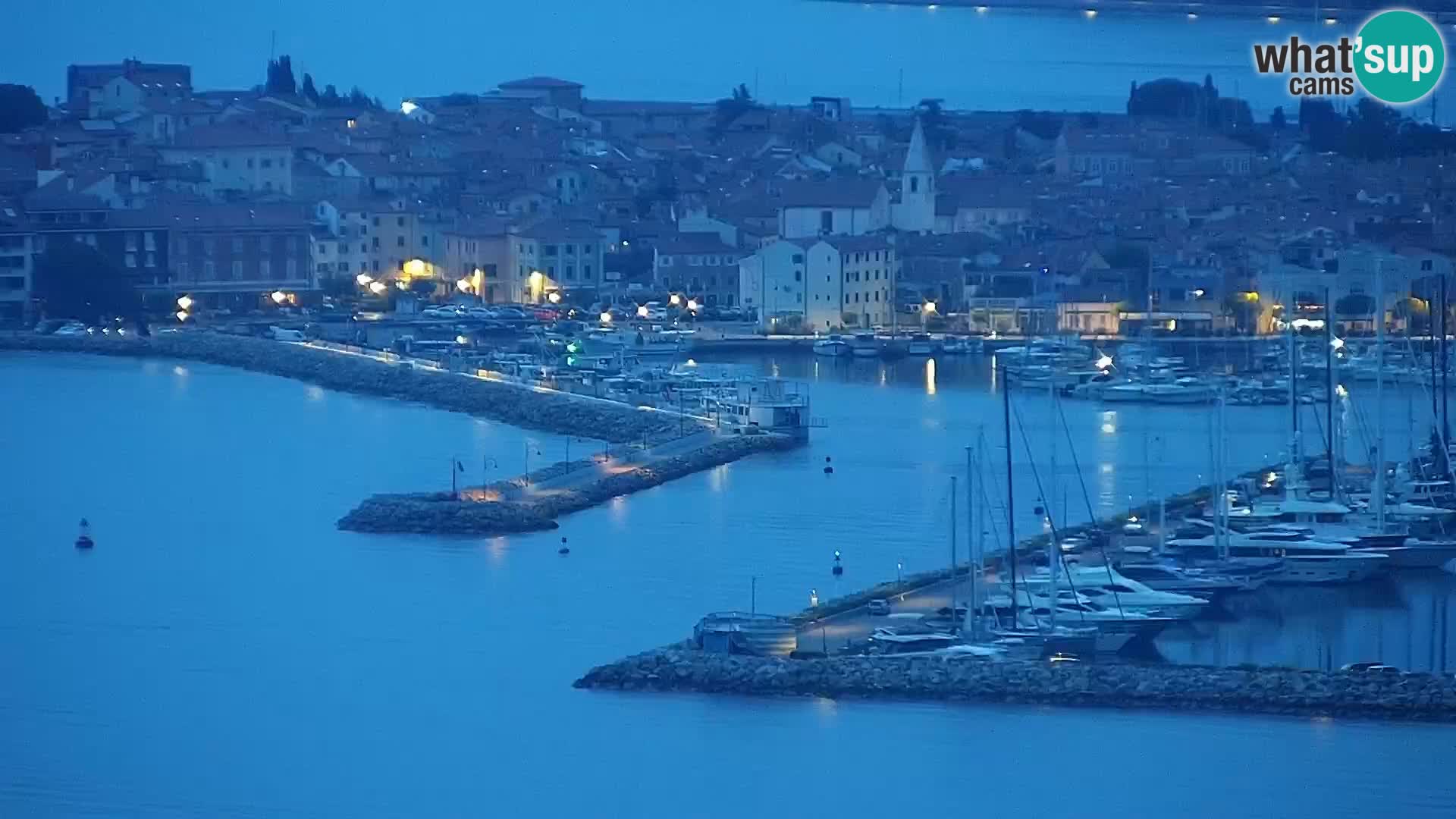Webcam Izola – Live streaming from San Simon beach