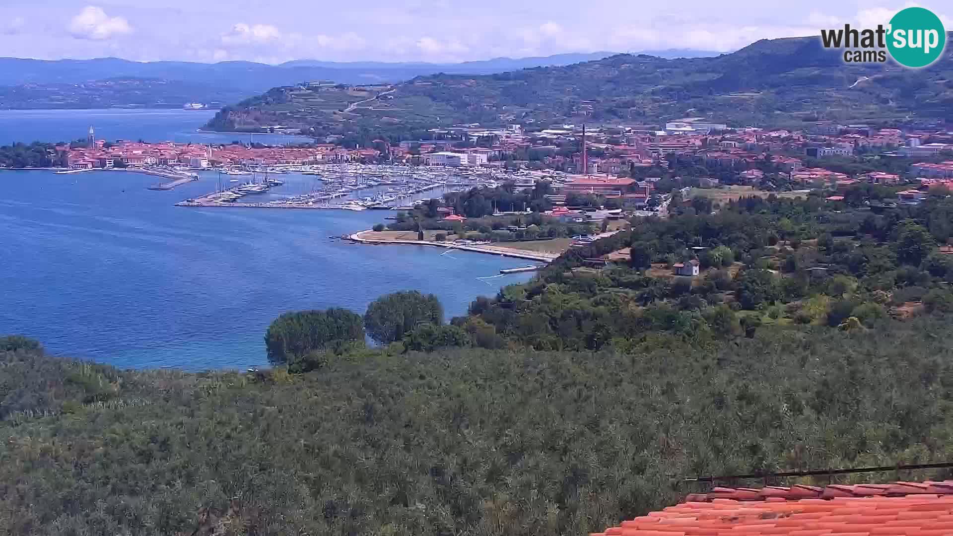 Web Kamera Izola – plaža San Simon