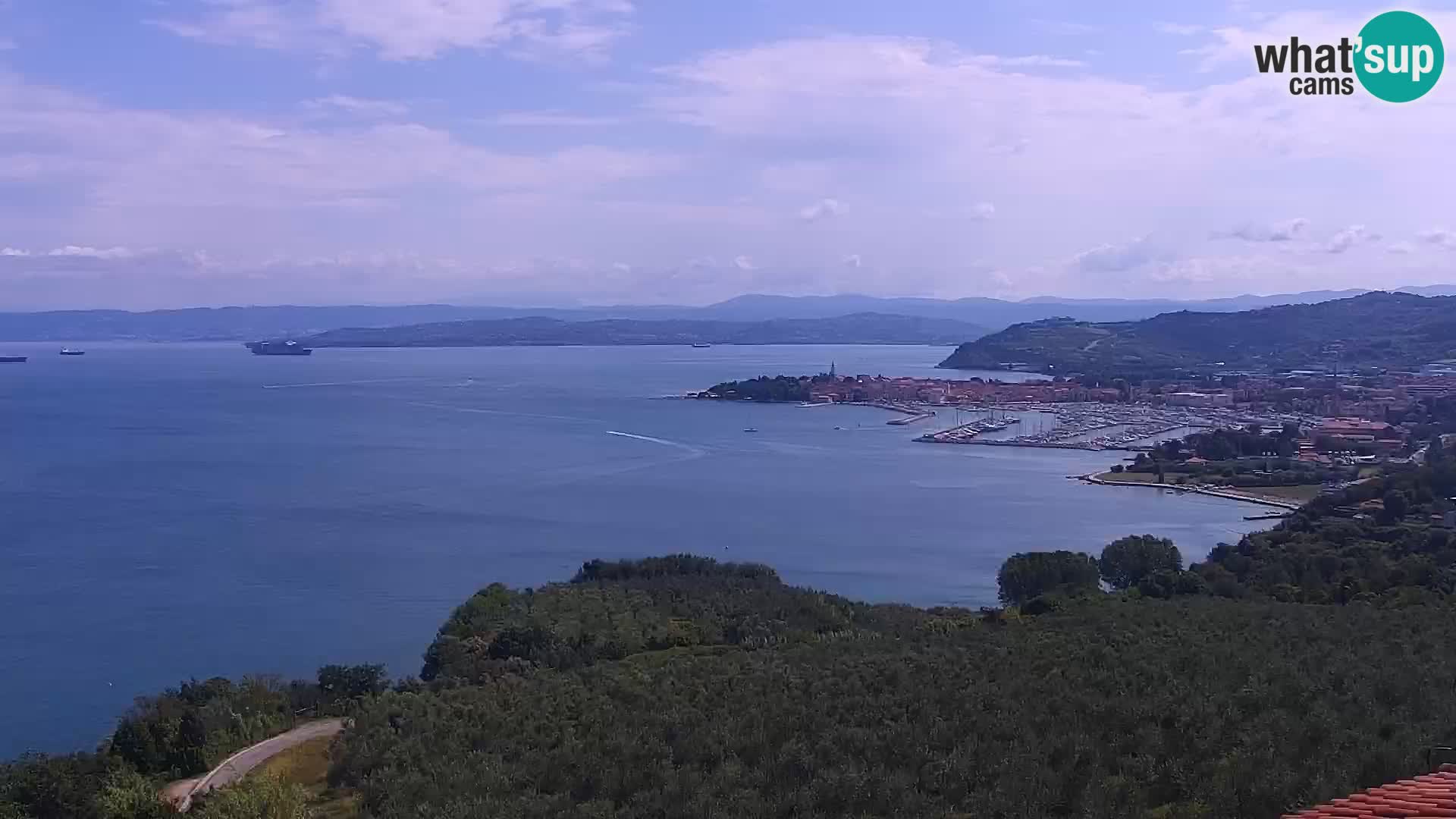 Webcam live Izola – strand San Simon