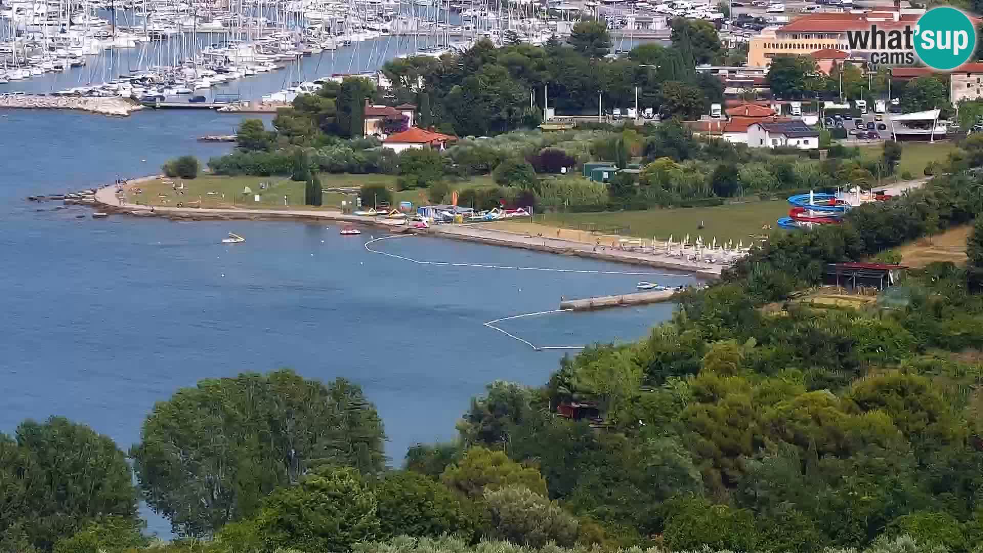 Webcam Izola – Live streaming from San Simon beach