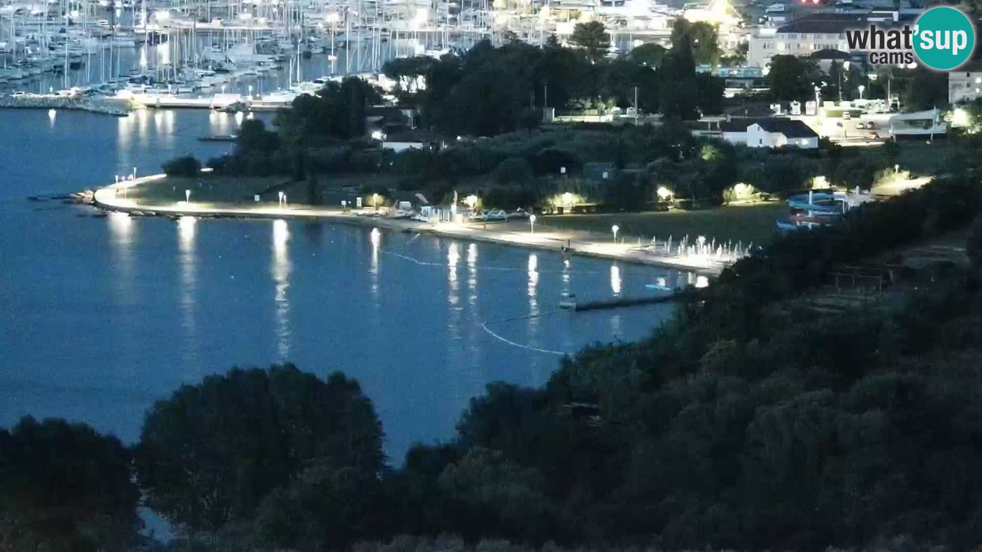Webcam Izola – plage San Simon