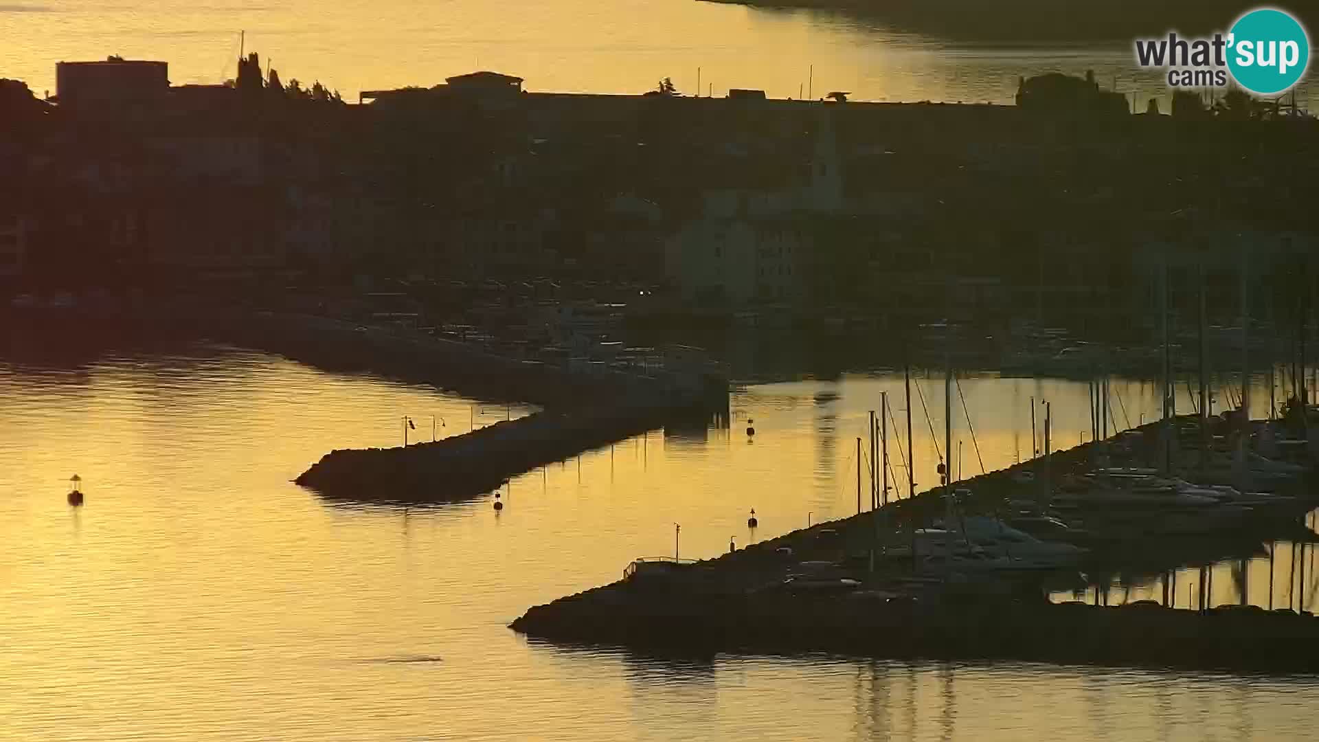 Webcam live Isola – spiaggia San Simone