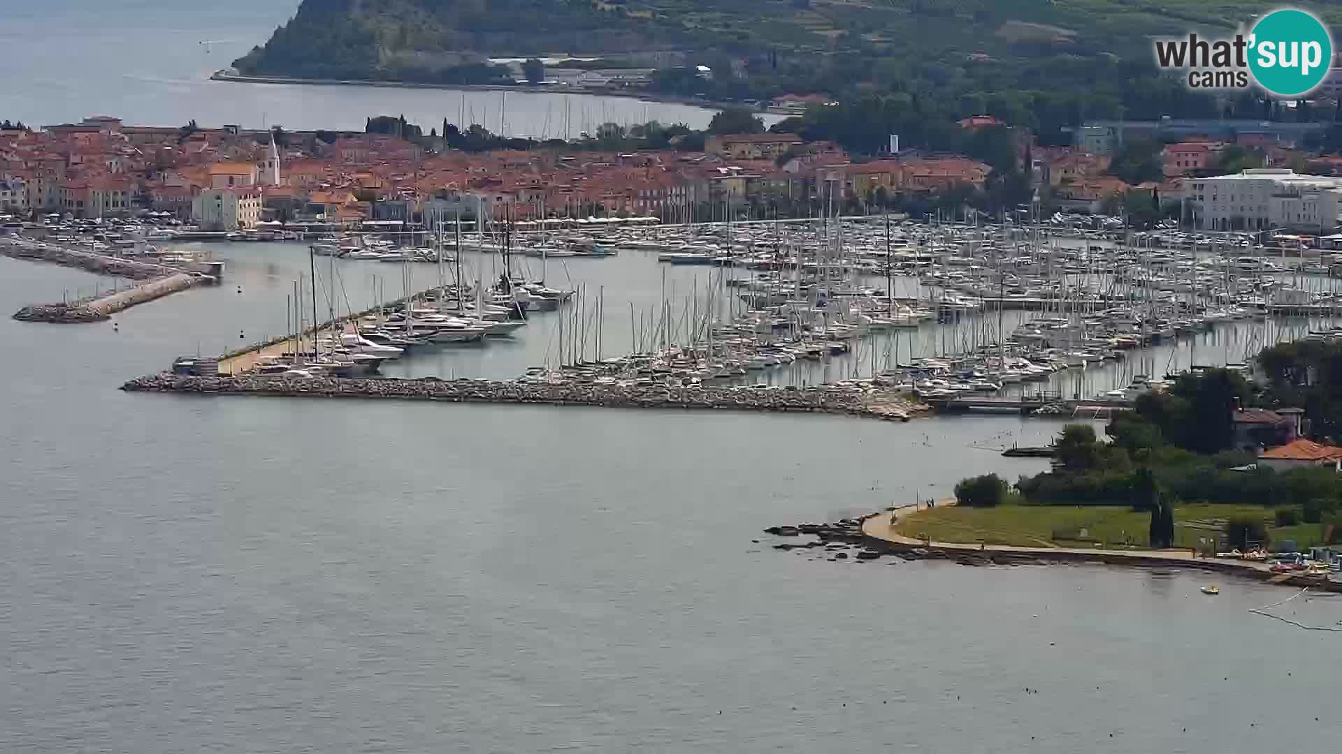 Izola webcam – Herrliche Aussicht von Belvedere Hotels