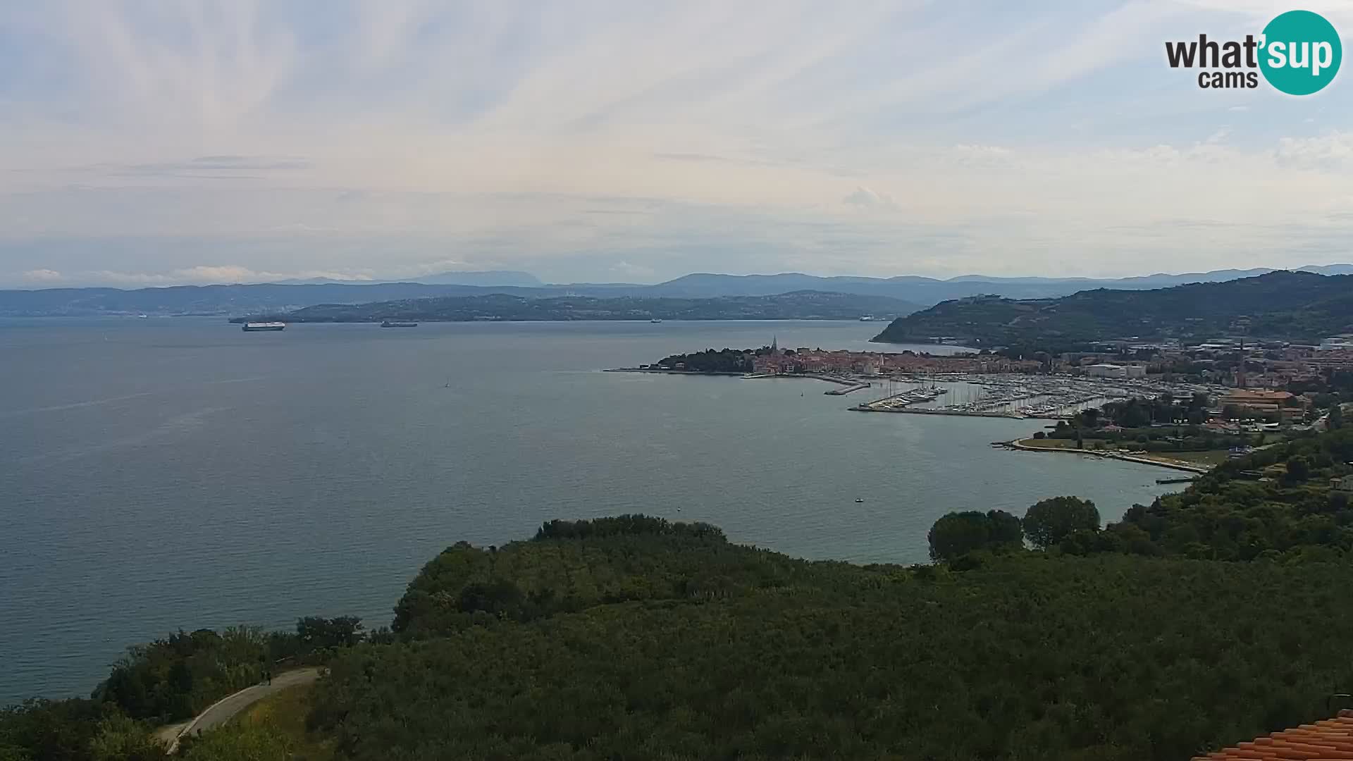 Webcam live Izola – strand San Simon