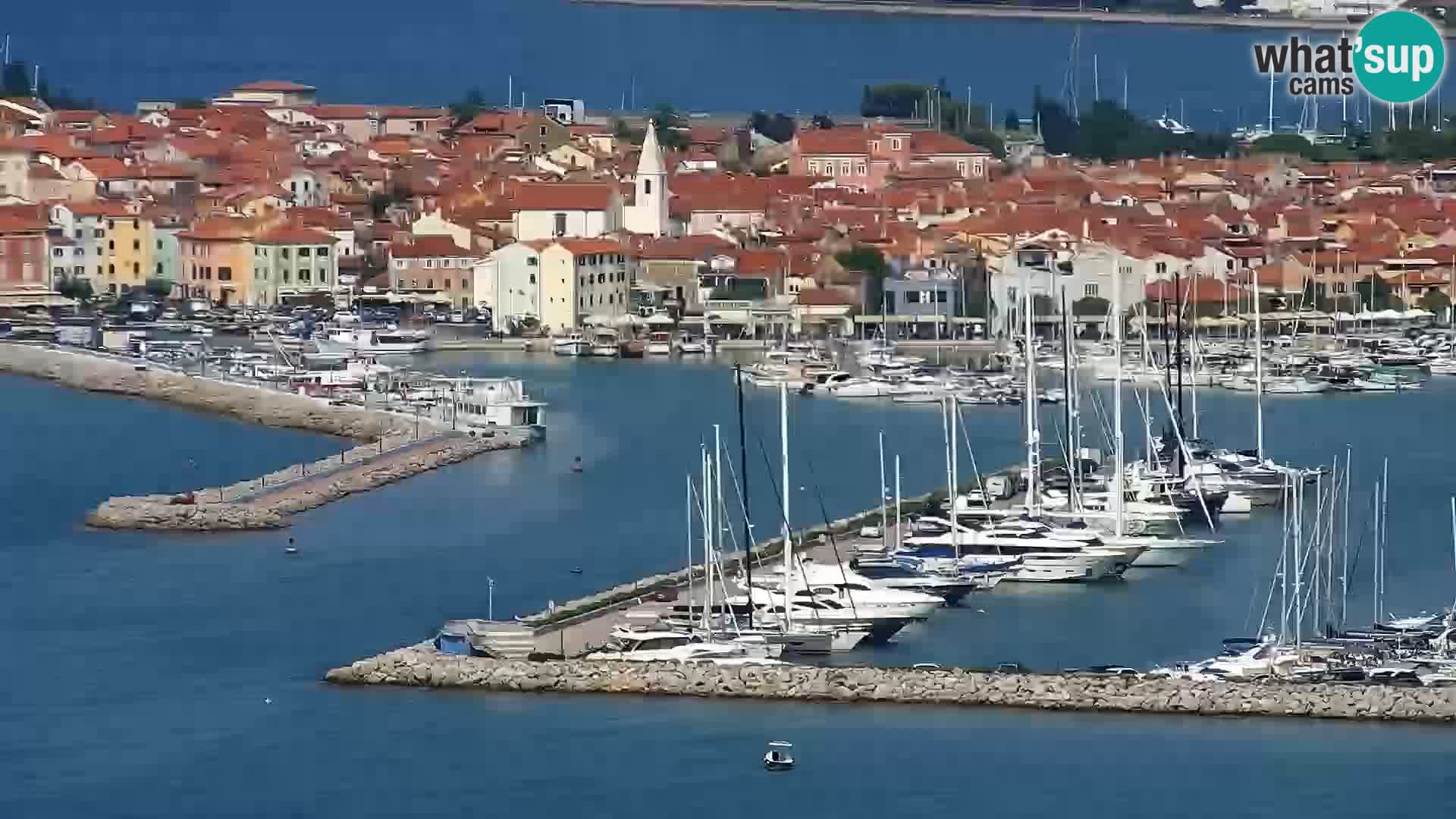 Webcam Izola – Live streaming from San Simon beach