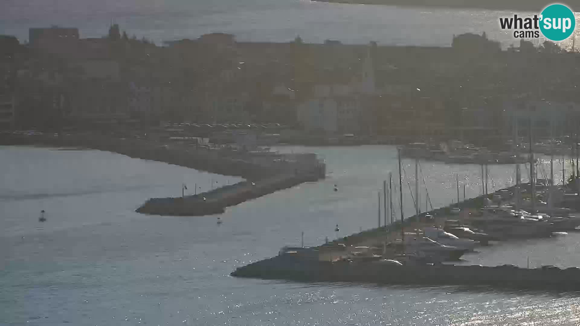 Web Kamera Izola – plaža San Simon