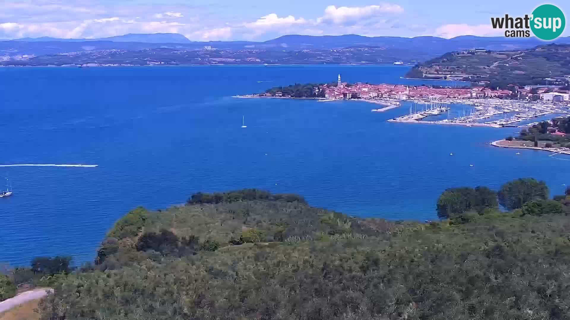 Izola webcam – Herrliche Aussicht von Belvedere Hotels