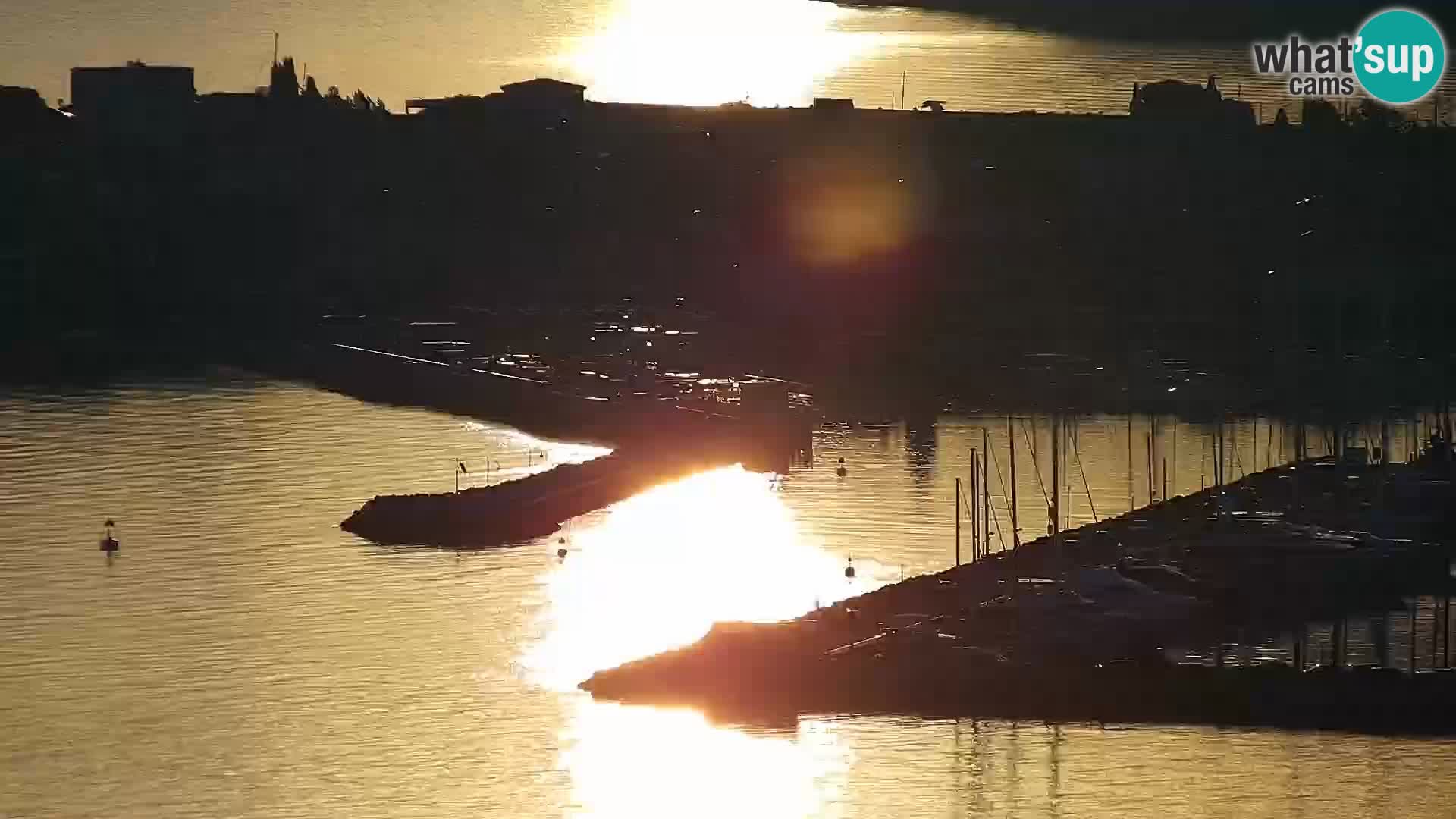 Webcam live Izola – strand San Simon
