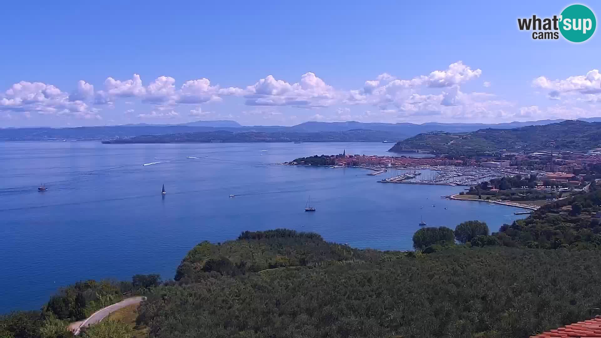 Webcam live Isola – spiaggia San Simone