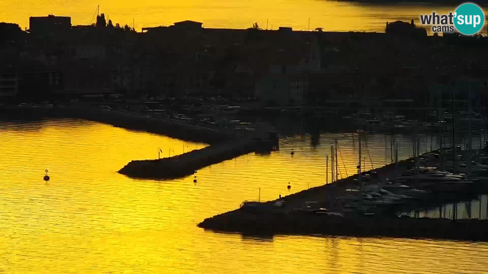 Webcam live Isola – spiaggia San Simone