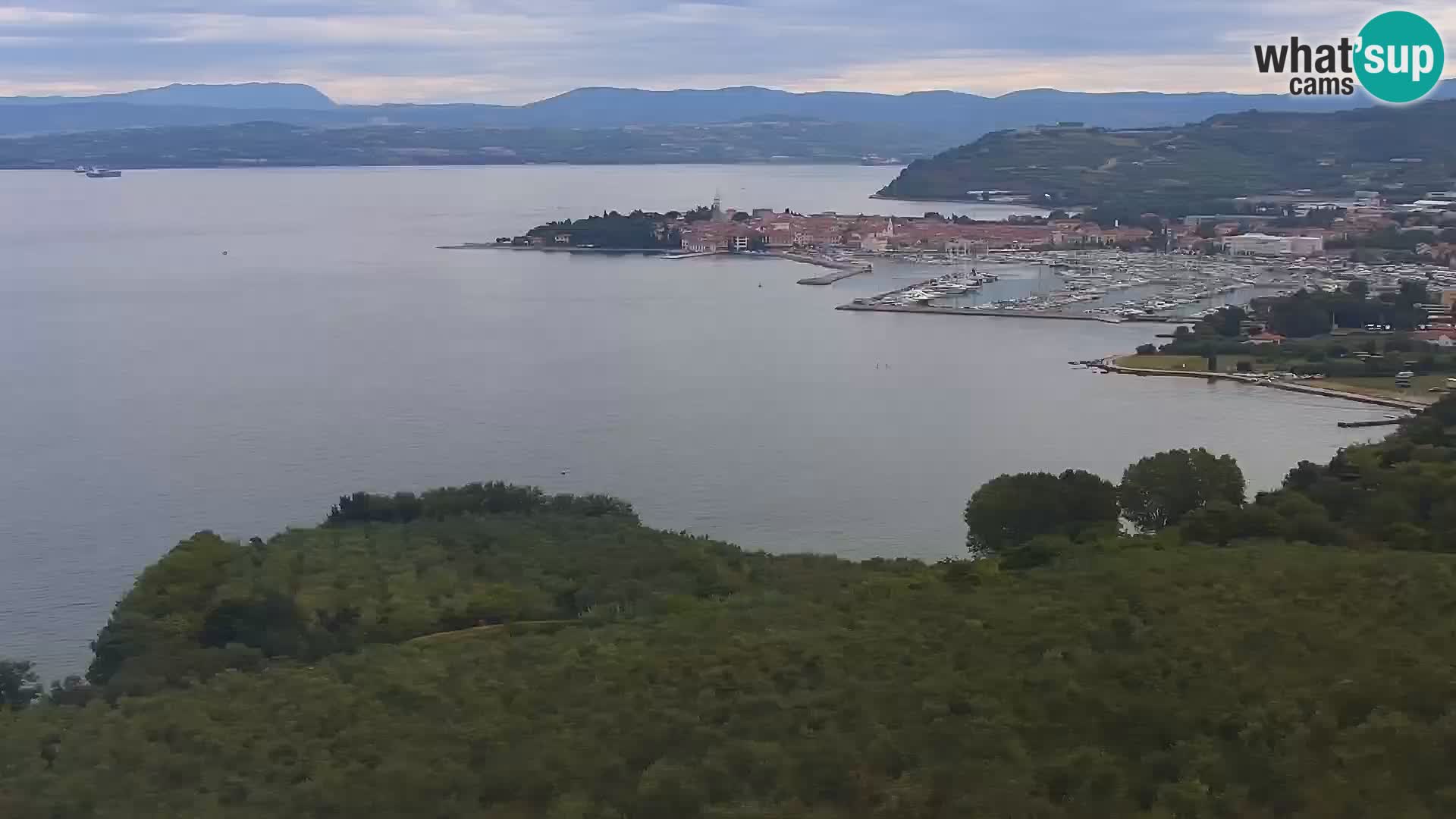 Izola webcam – Herrliche Aussicht von Belvedere Hotels