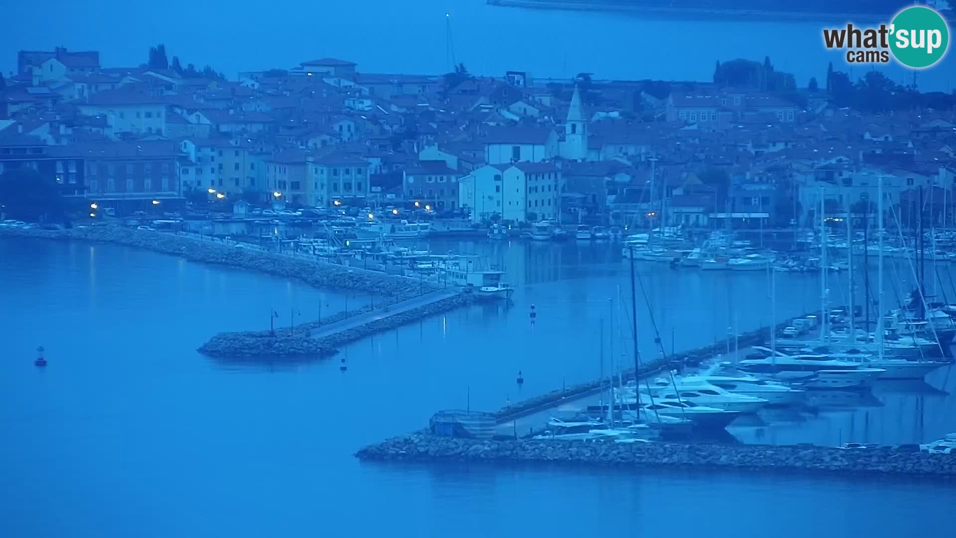 Webcam de Izola – Vista desde Belvedere Hotels
