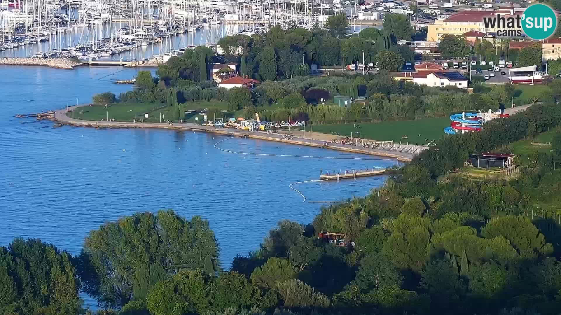 Izola Webcam – Aussicht von den Belvedere Hotels